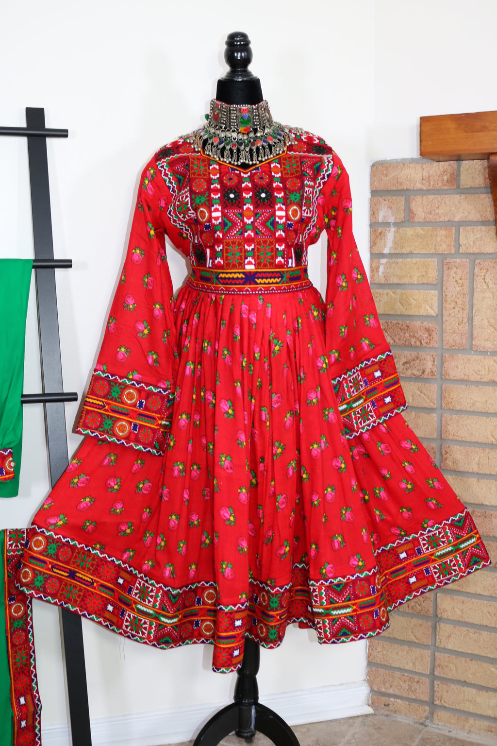 Wafaa Afghan Kuchi Dress 0566