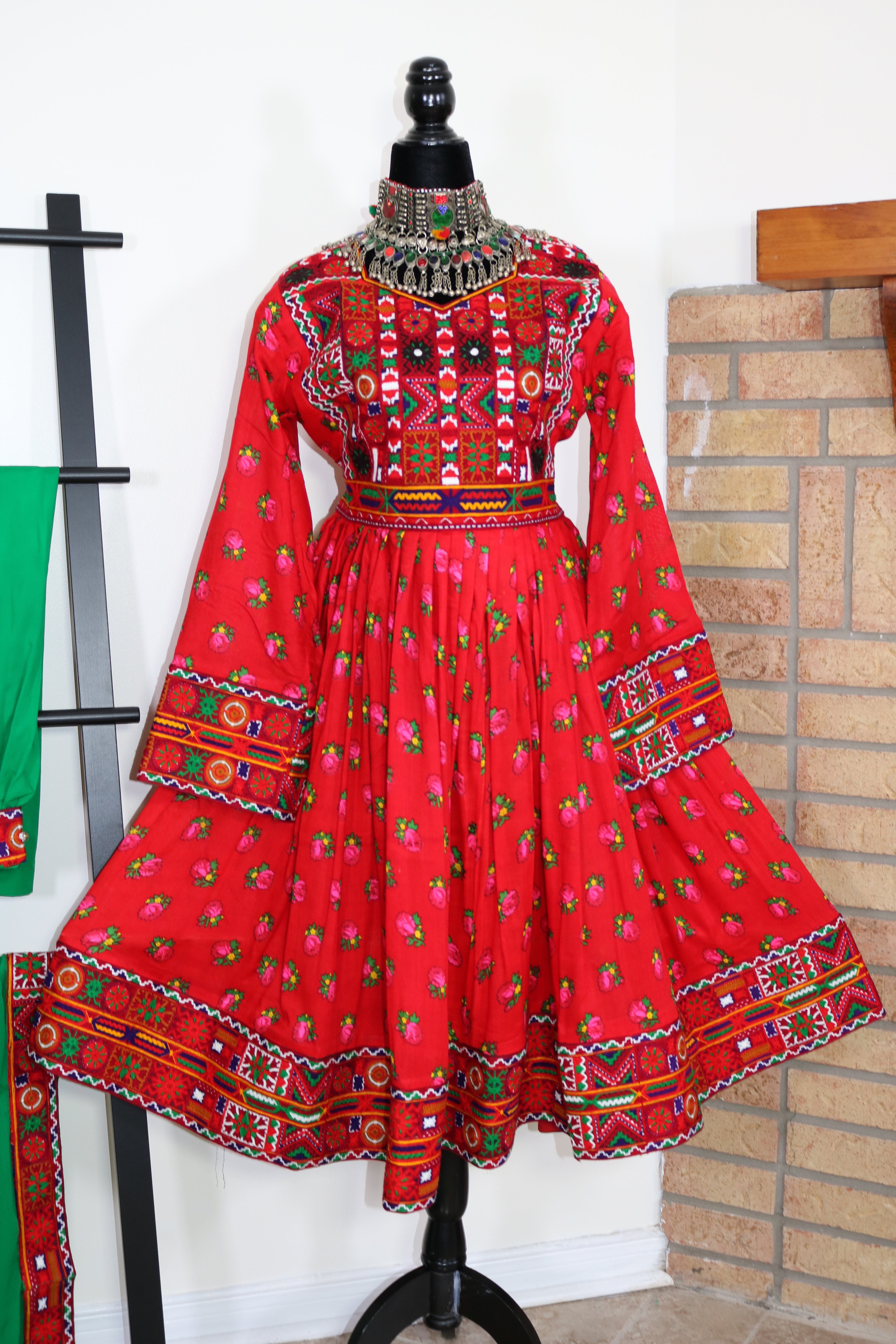Wafaa Afghan Kuchi Dress 0566