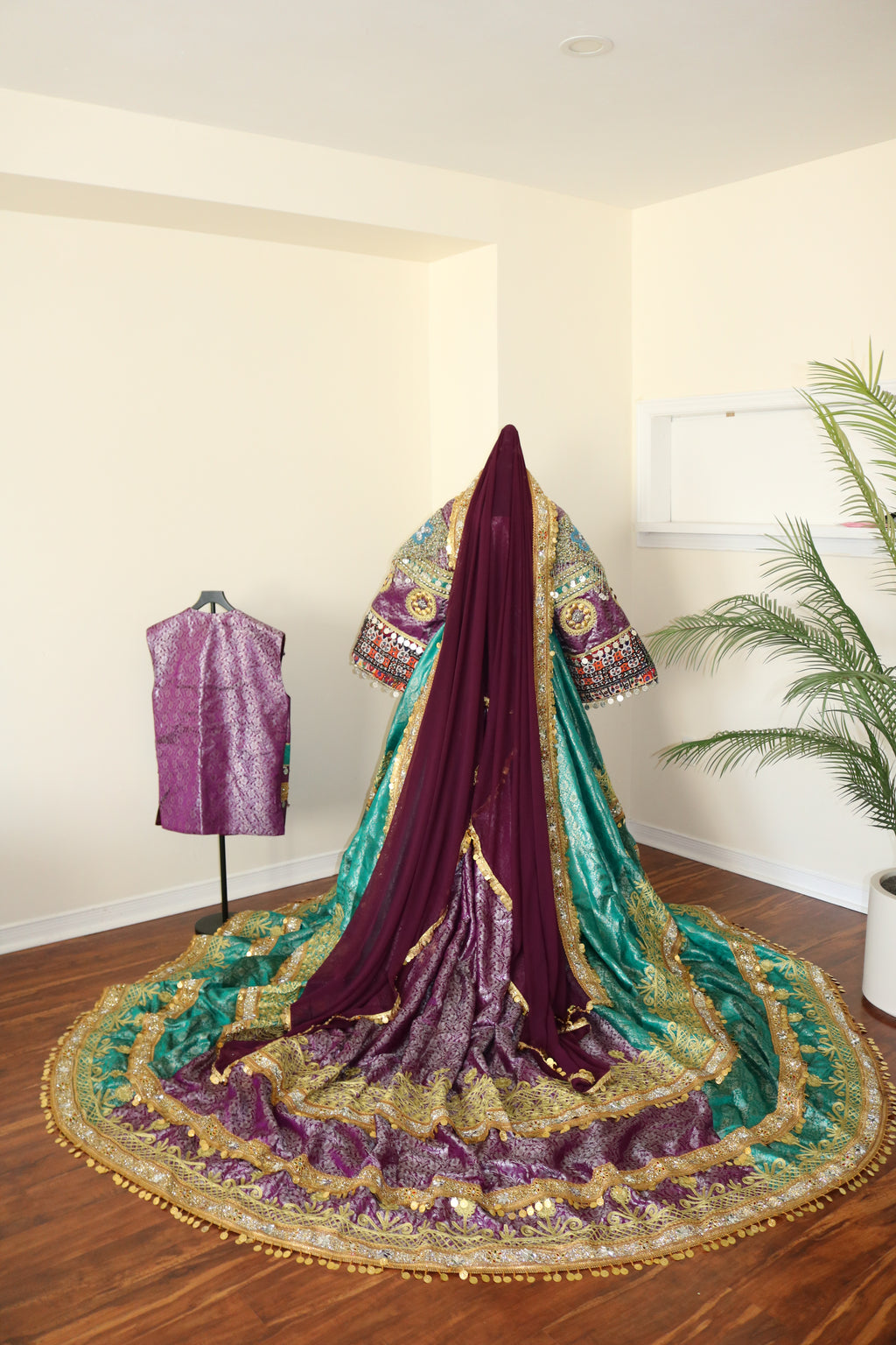 BridalAfghan Kuchi Dress