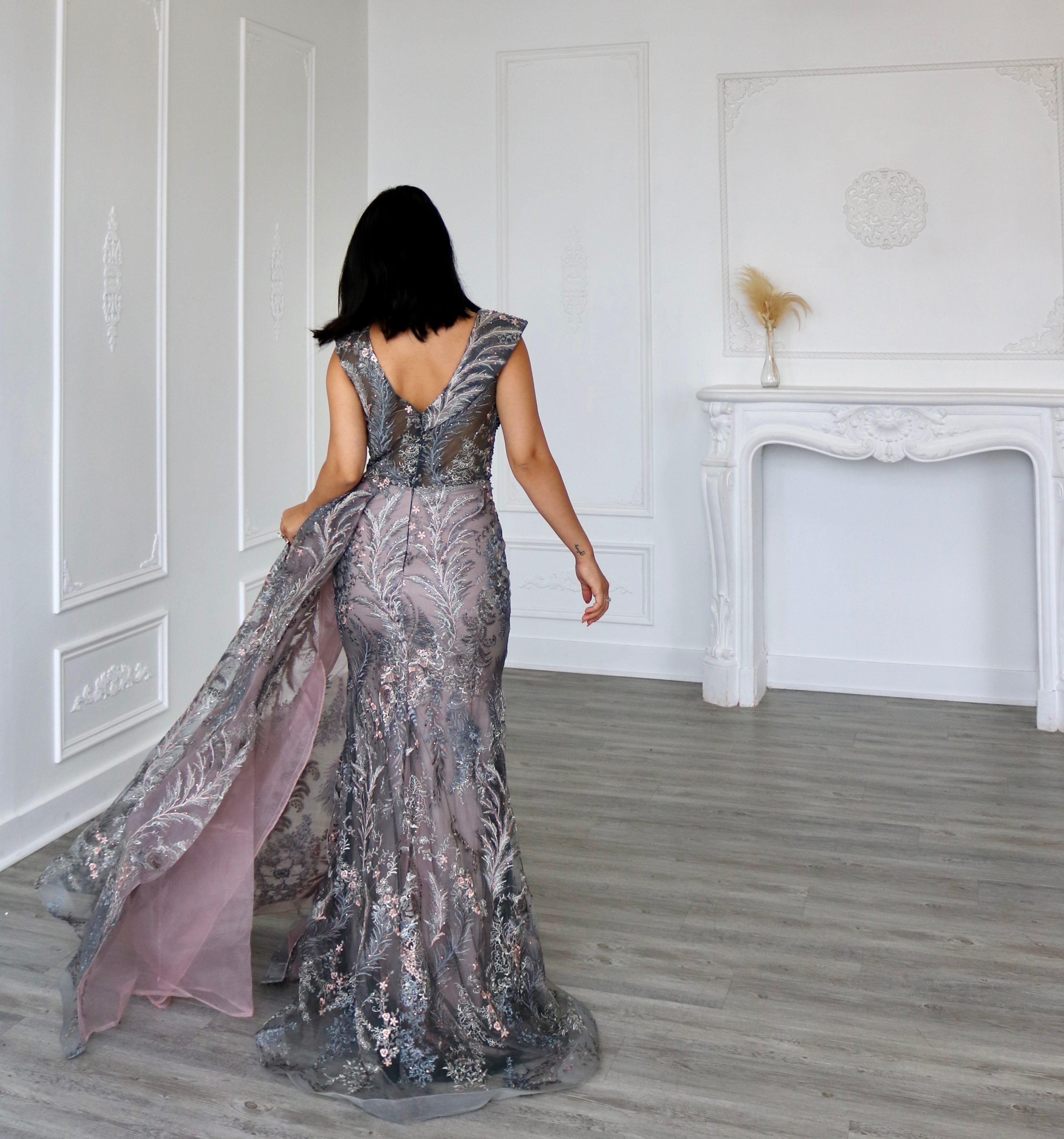 Beaded Evening Dress