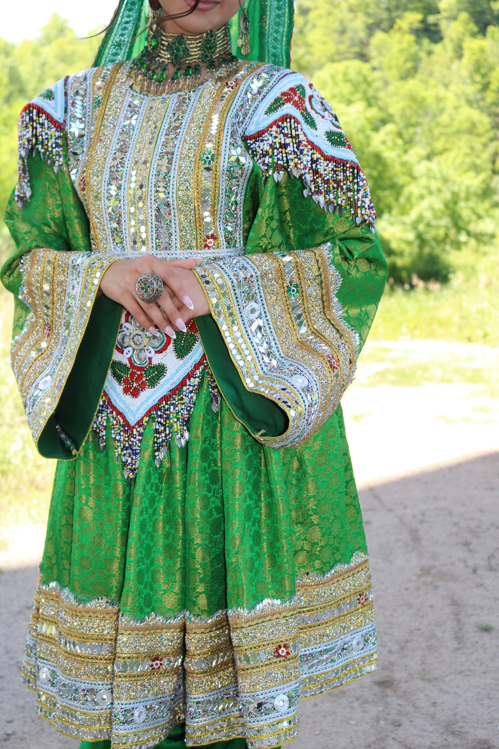Aliya Afghan Kuchi Dress