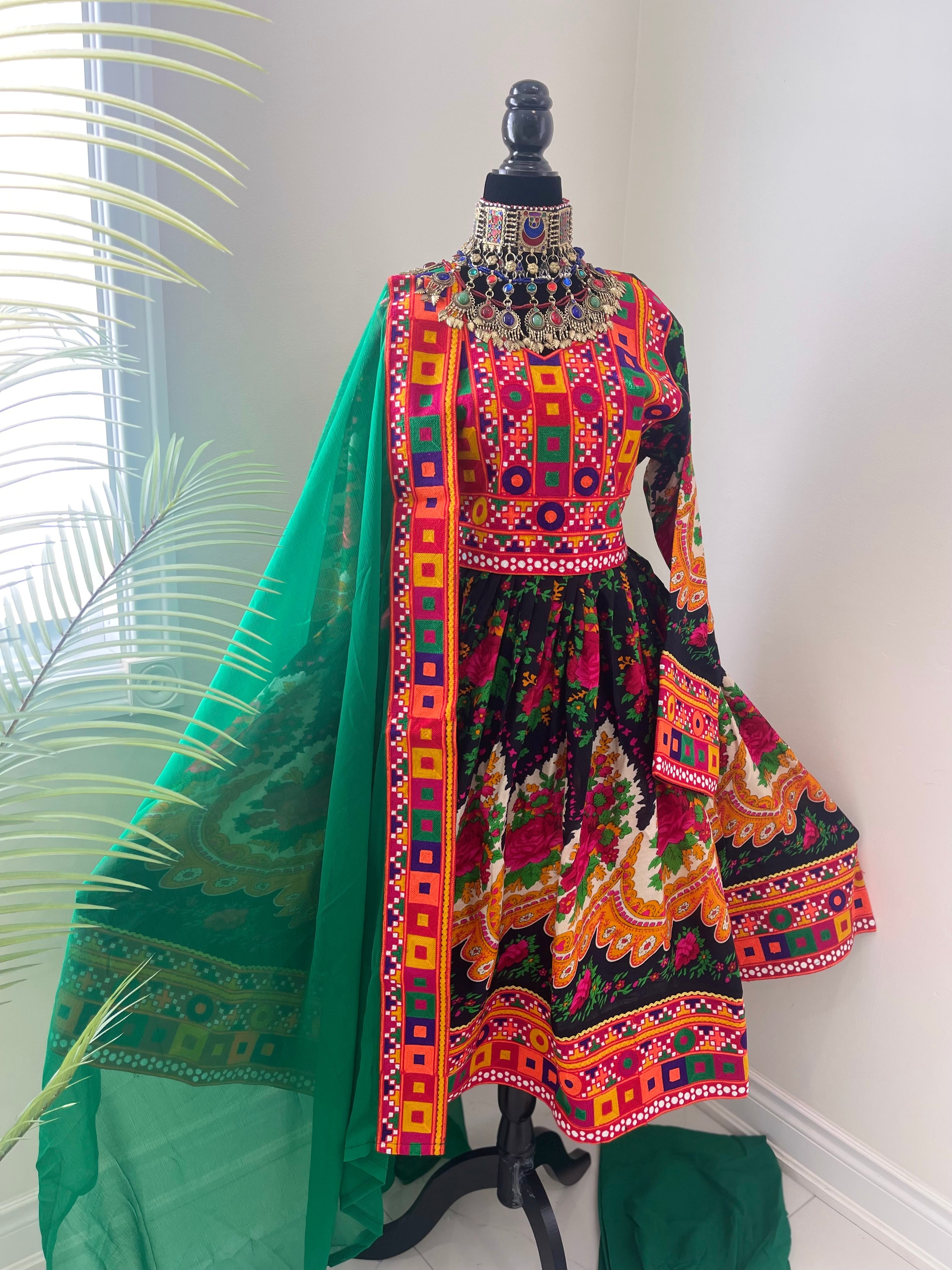 Wafaa Afghan Kuchi Dress 0513