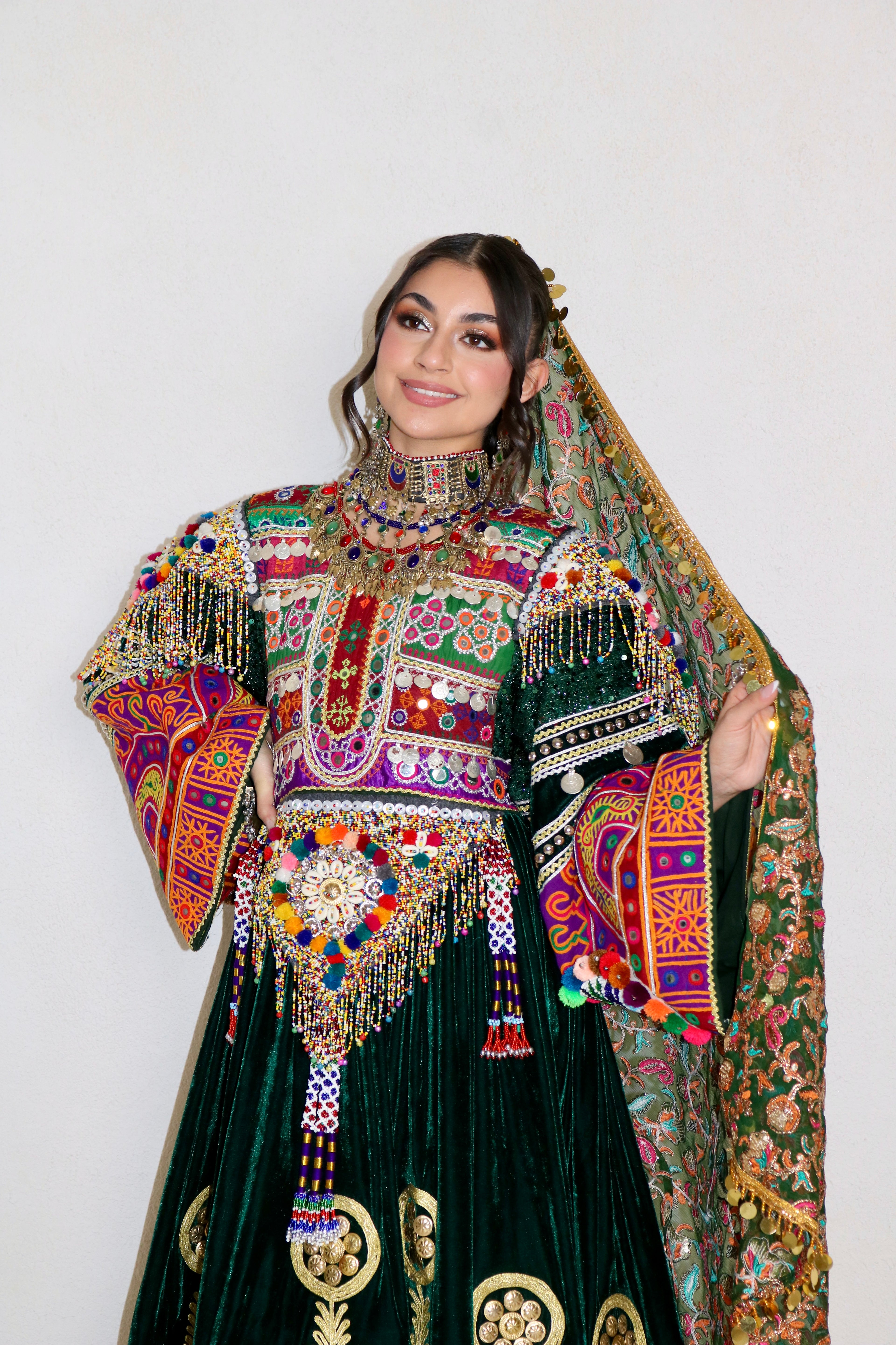 Sofia Afghan Kuchi Dress