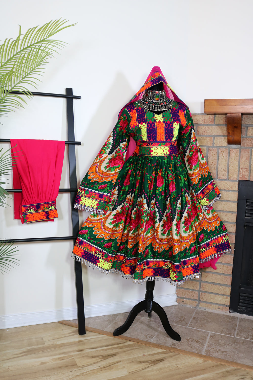 Wafaa Afghan Kuchi Dress 0563