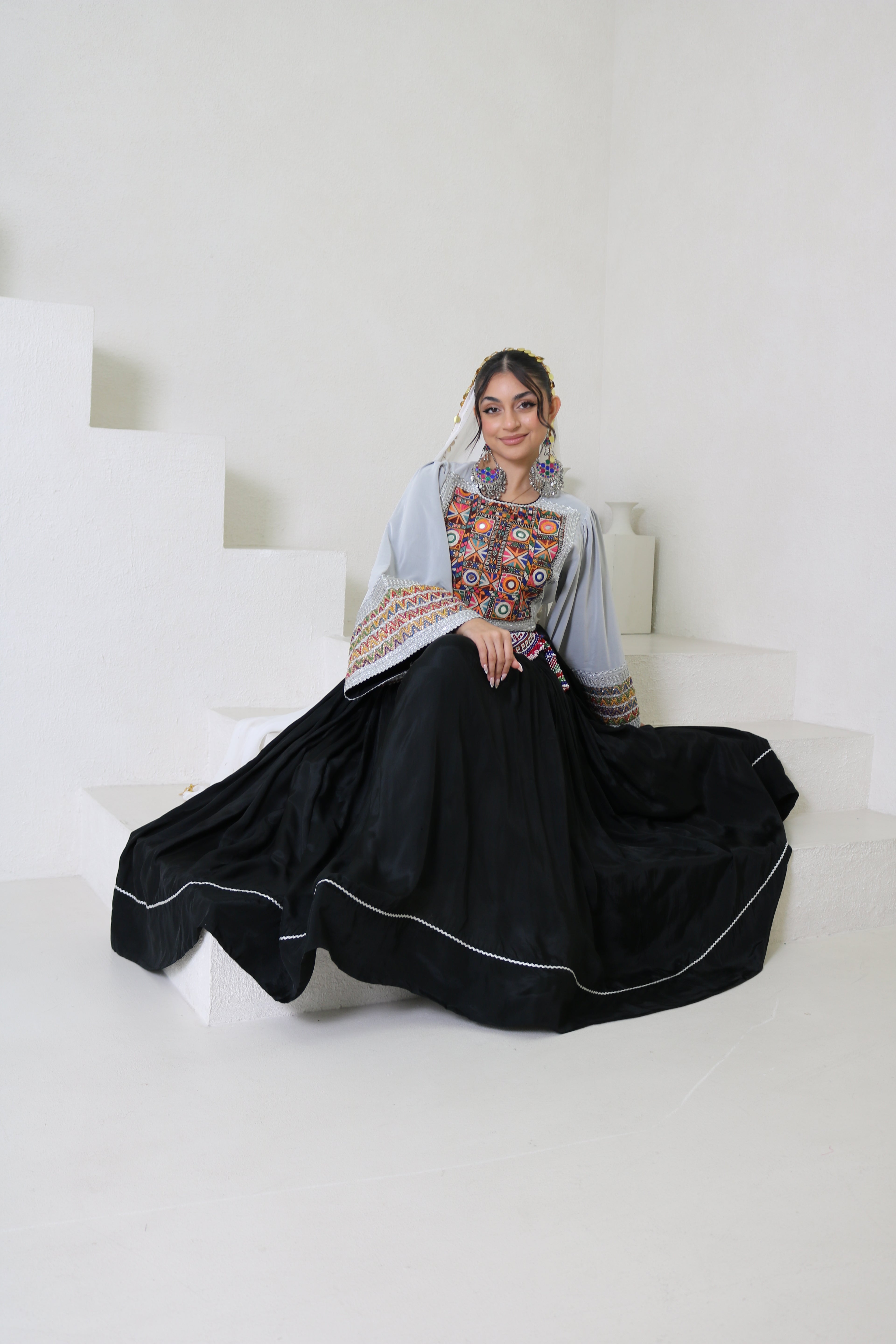 Gulrang Afghan Kuchi Dress