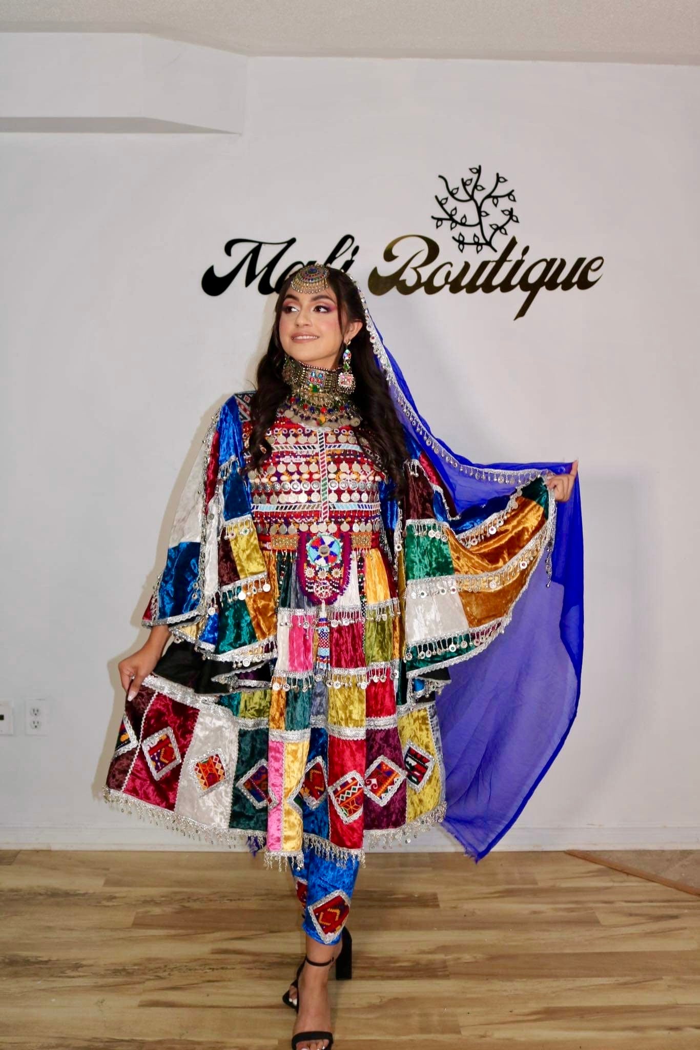 Jasmine Afghan Kuchi Dress