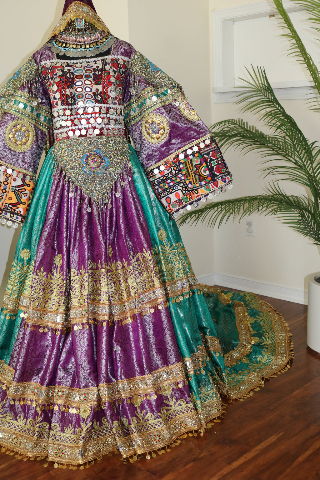 BridalAfghan Kuchi Dress