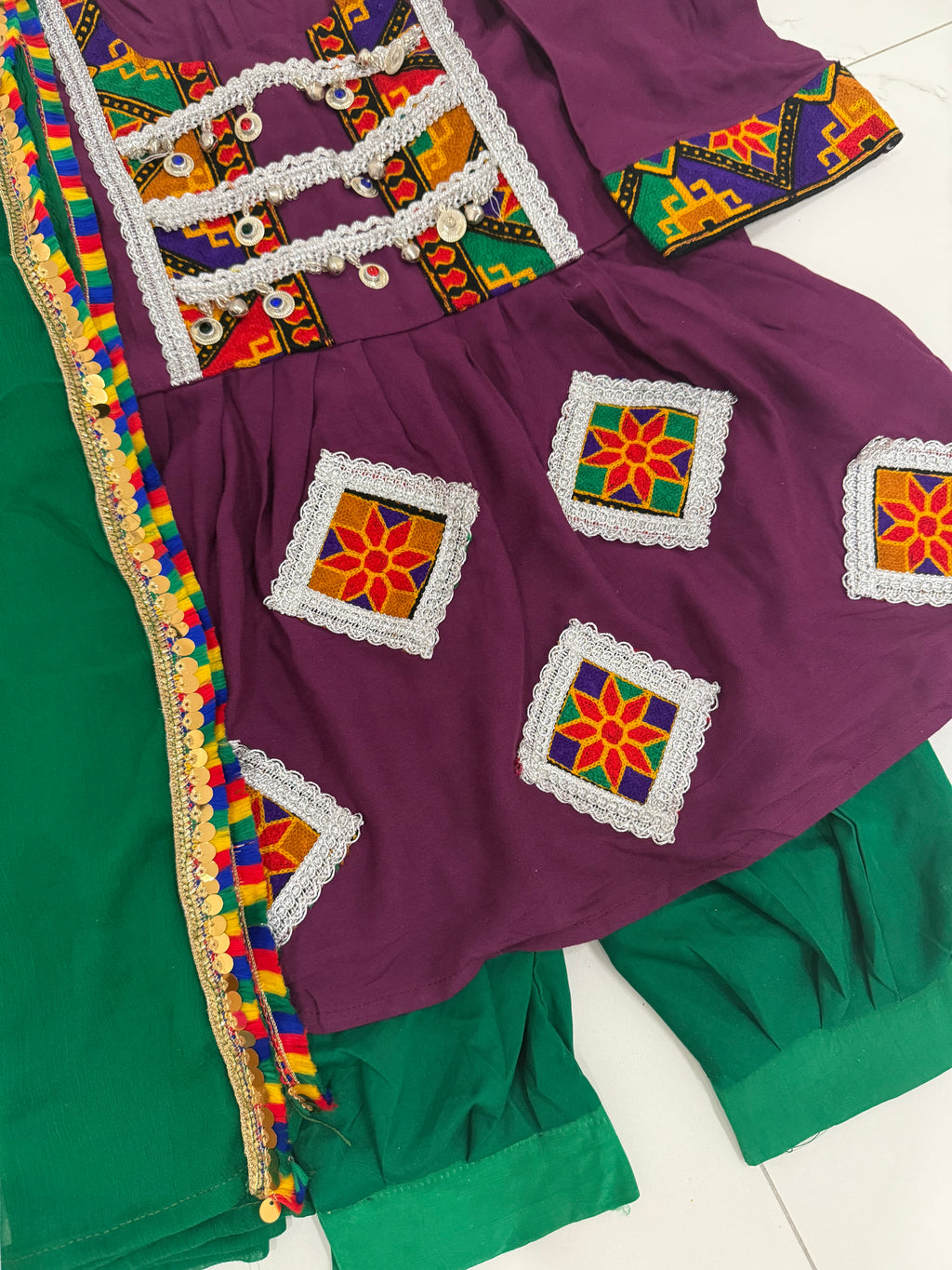 Toddler Afghan Kuchi Dress 3-4 yrs