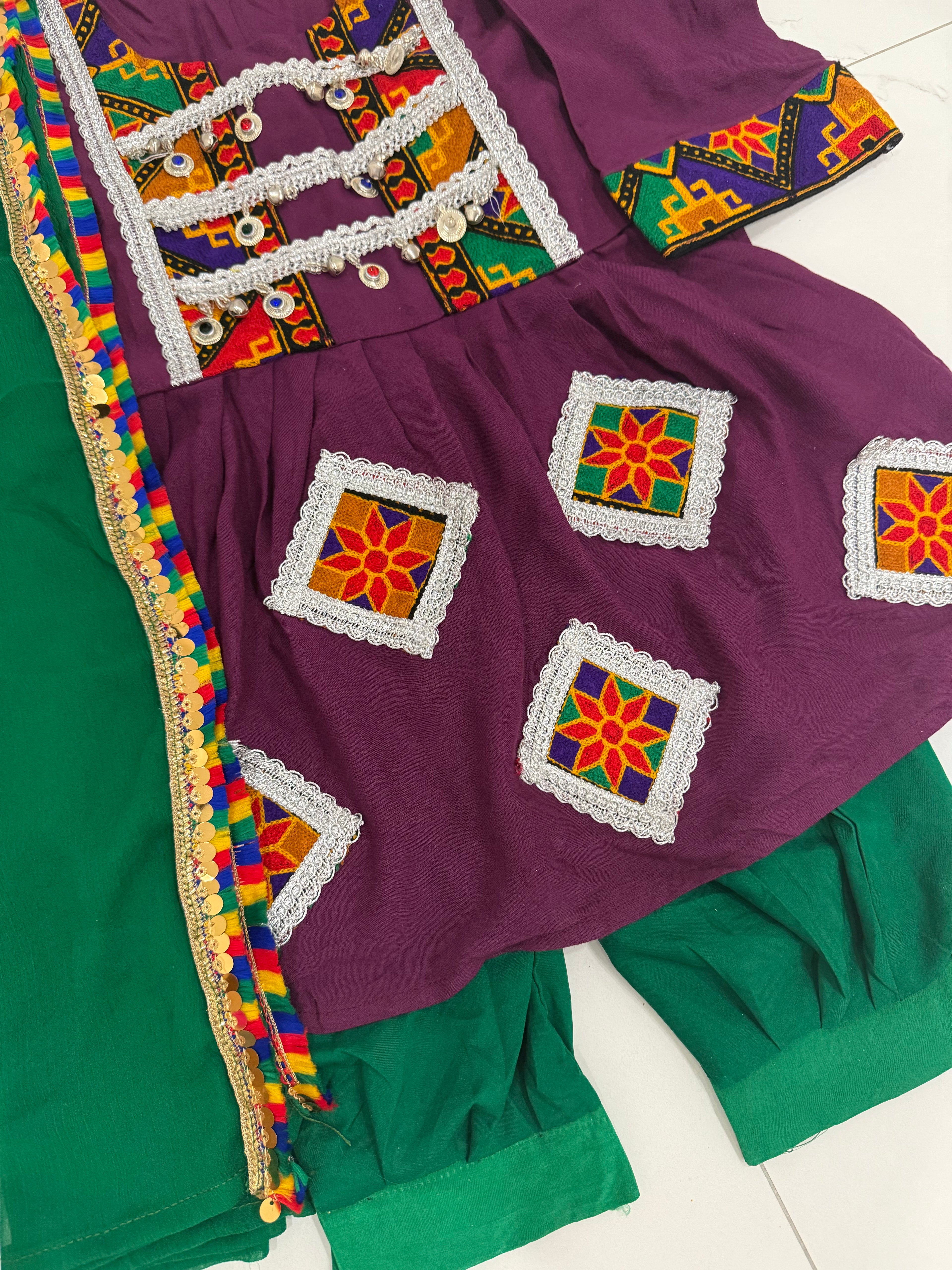 Toddler Afghan Kuchi Dress 3-4 yrs