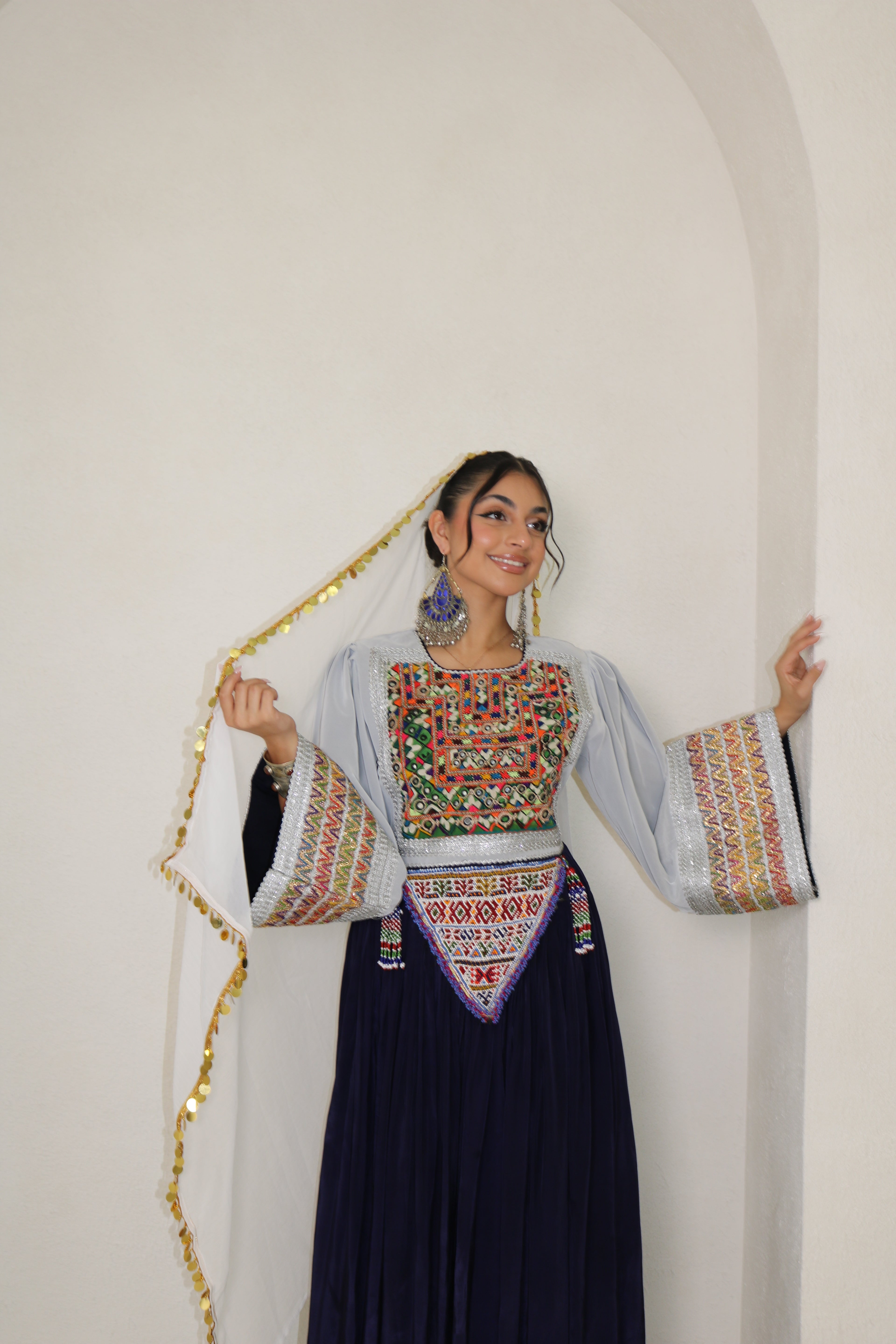 Gulrang Afghan Kuchi Dress