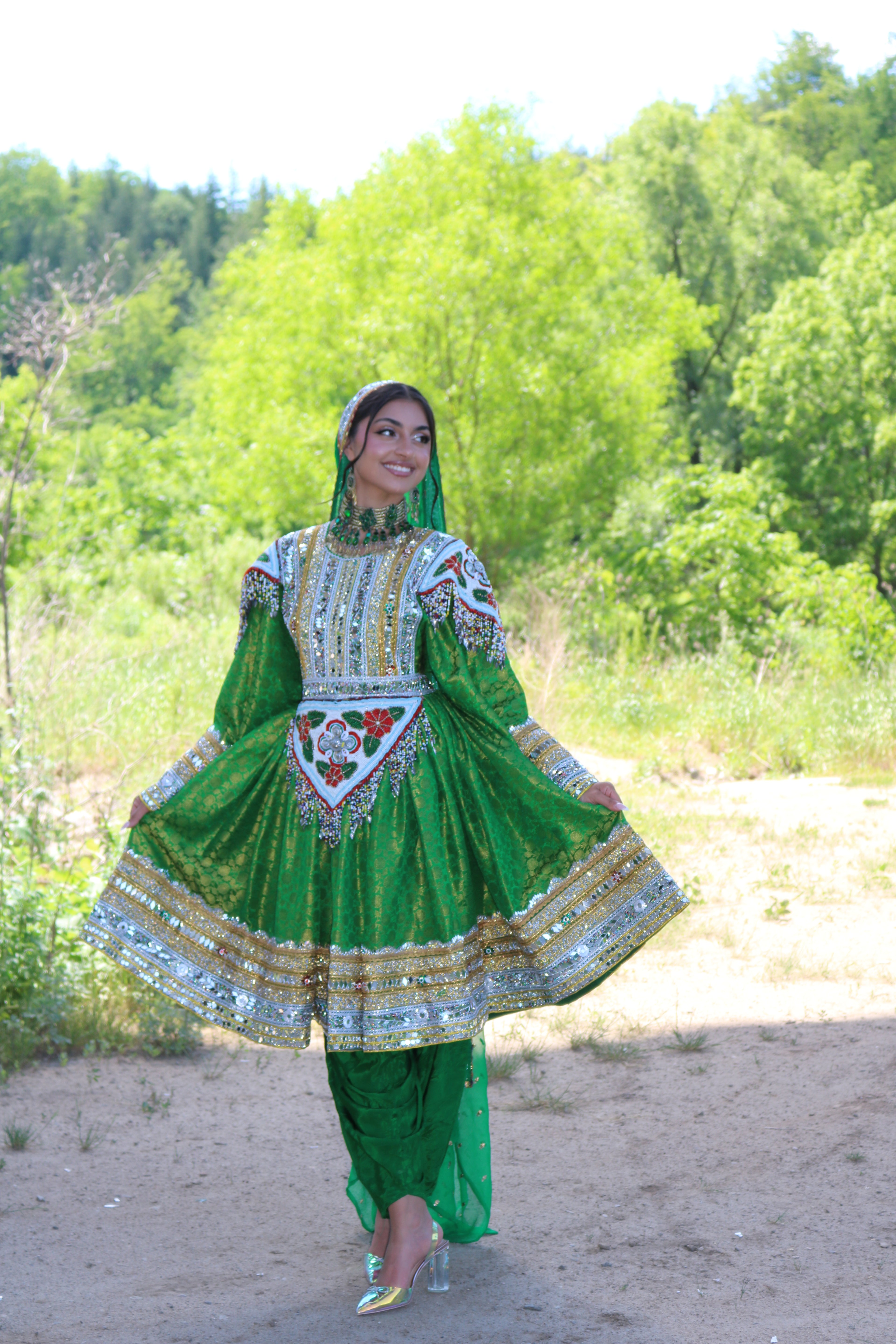 Aliya Afghan Kuchi Dress
