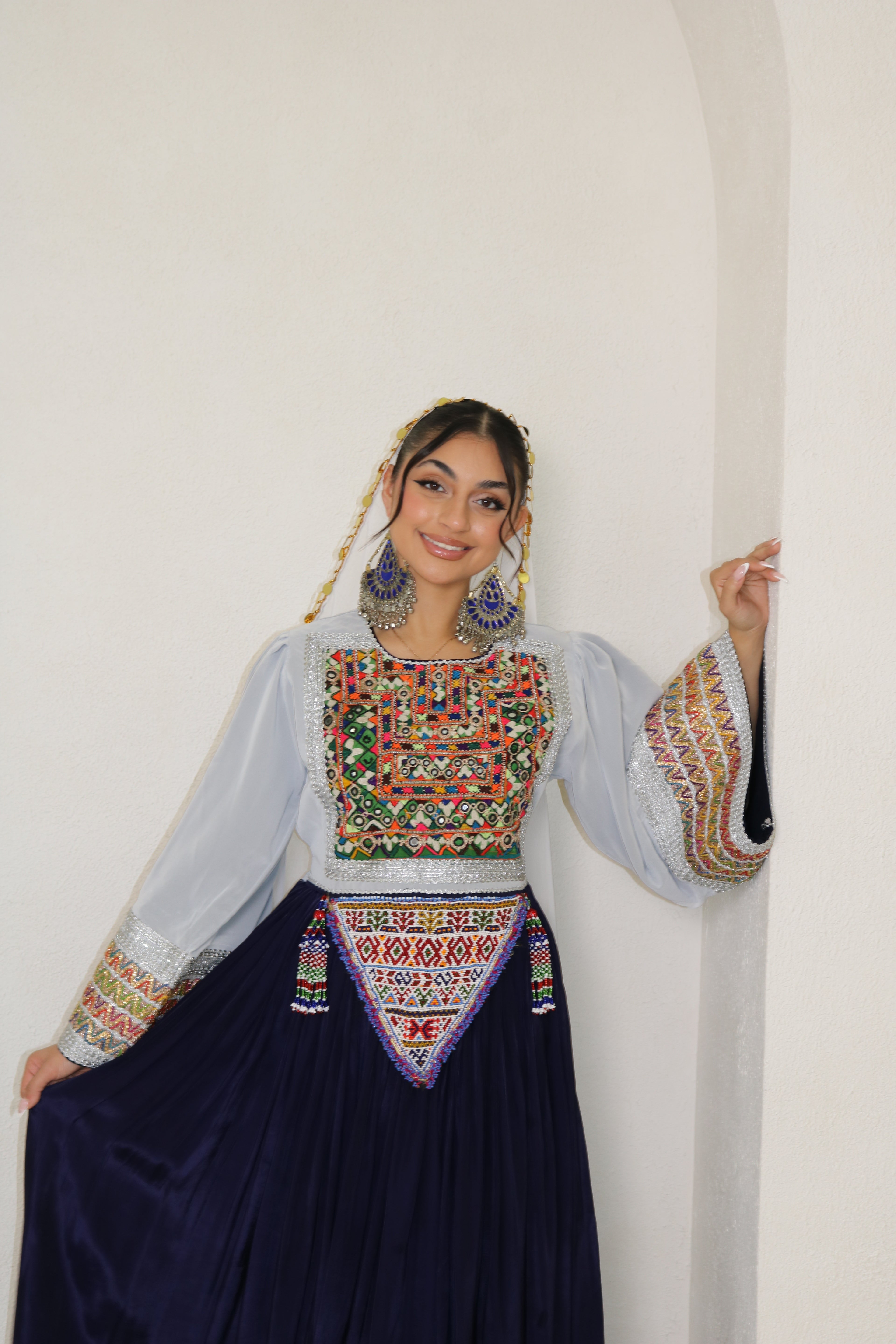 Gulrang Afghan Kuchi Dress