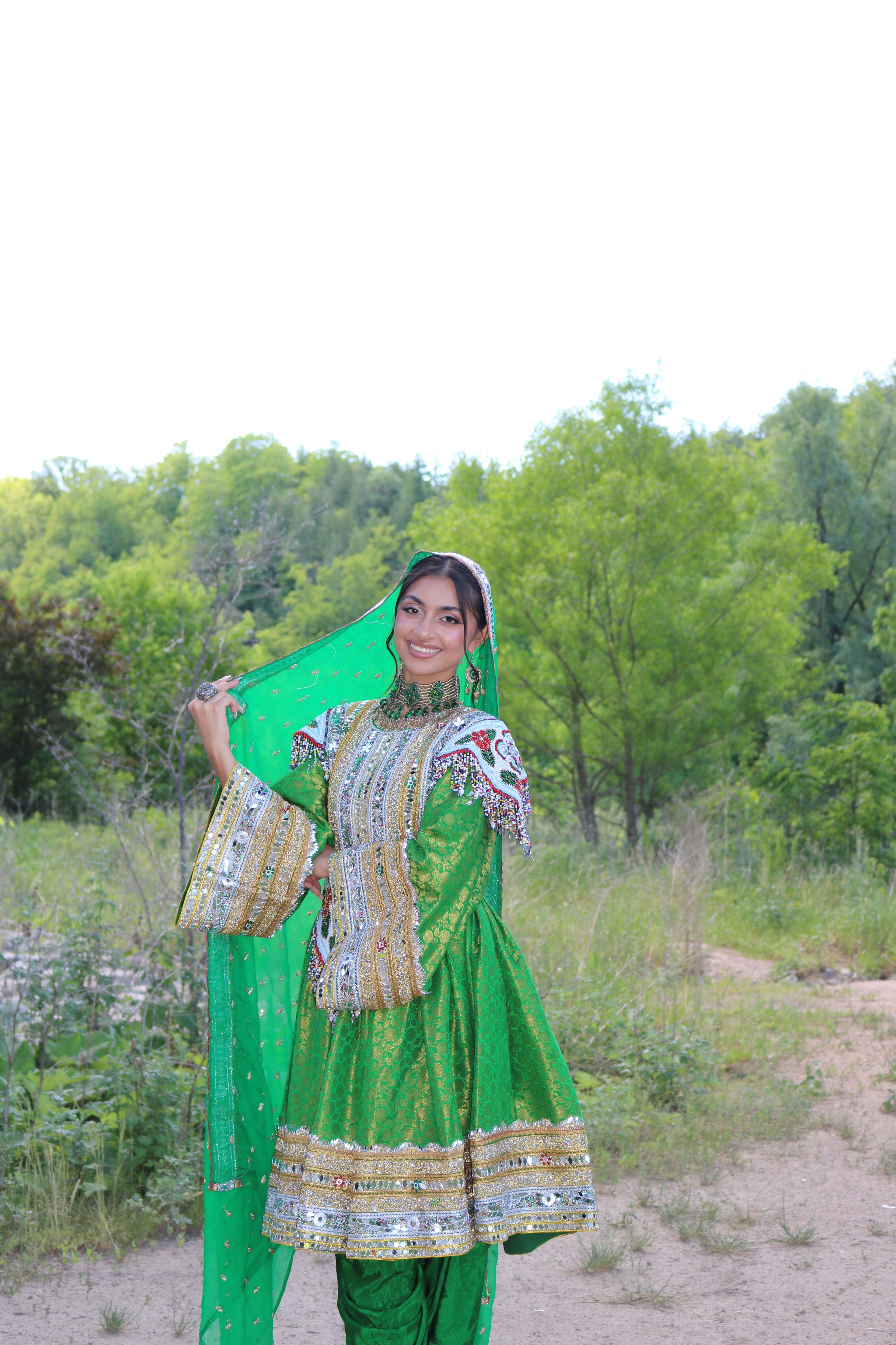 Aliya Afghan Kuchi Dress