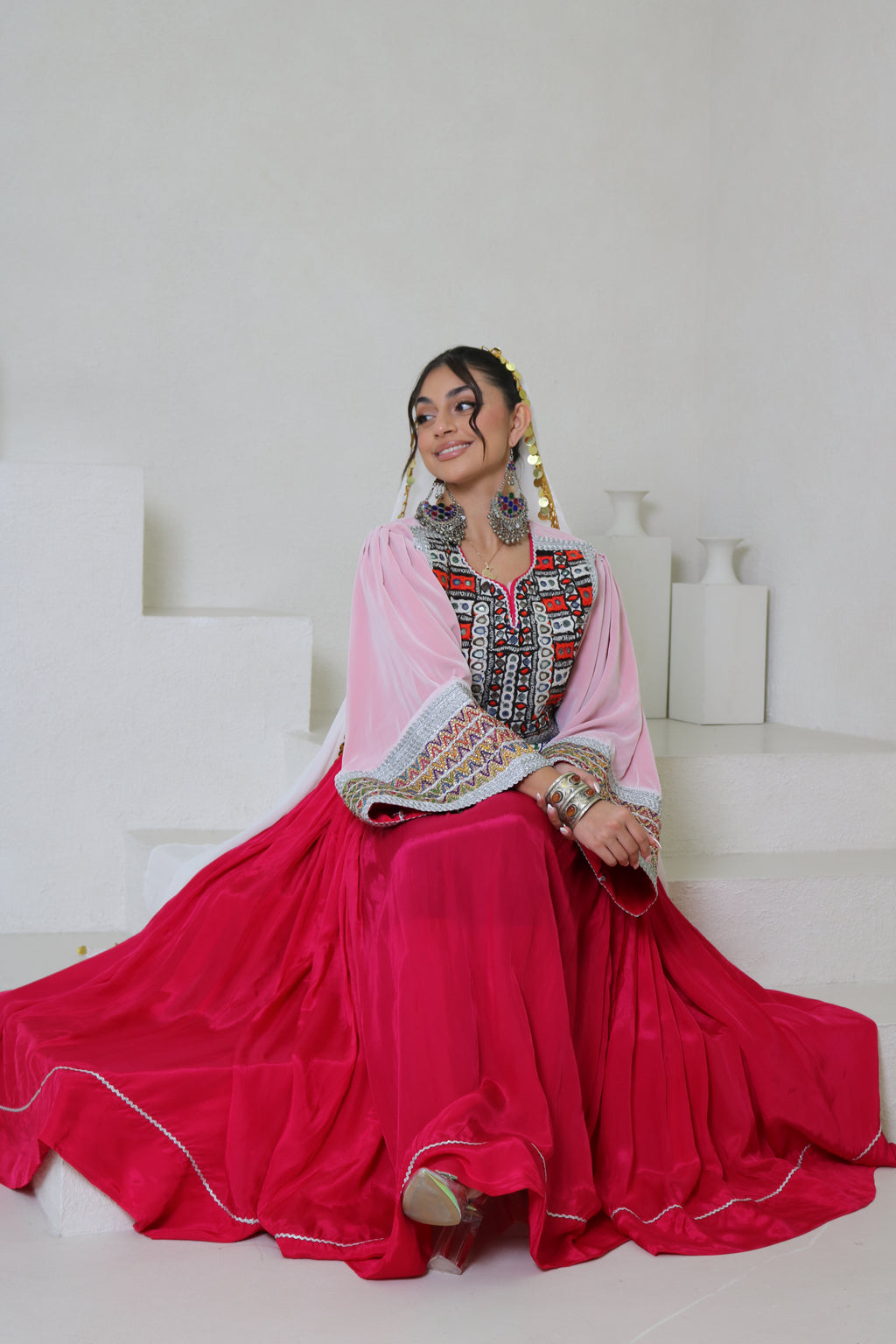 Gulrang Afghan Kuchi Dress