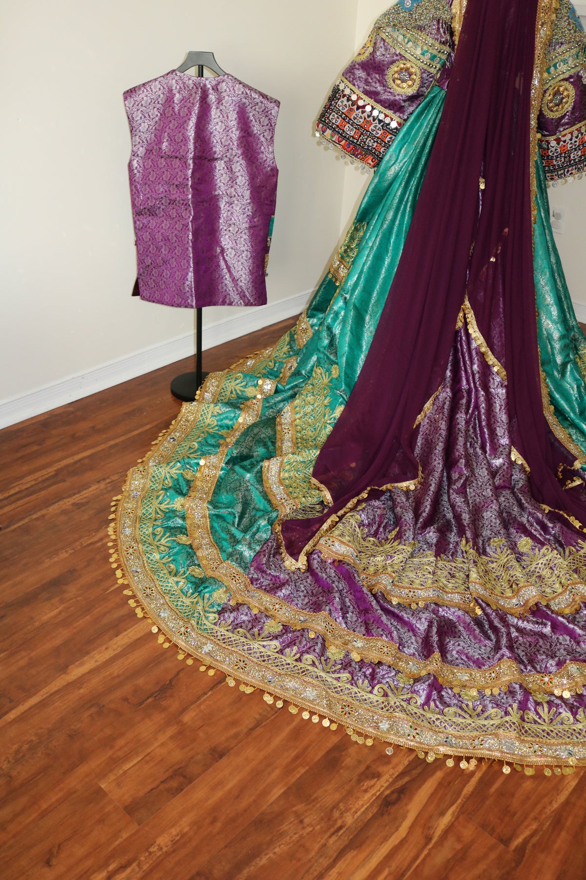 BridalAfghan Kuchi Dress