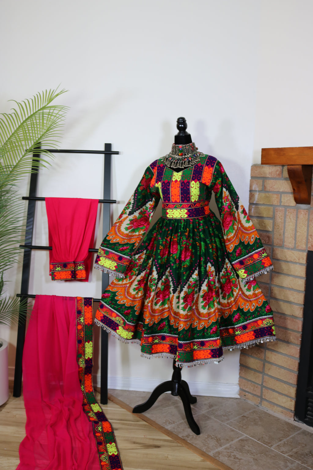 Wafaa Afghan Kuchi Dress 0563