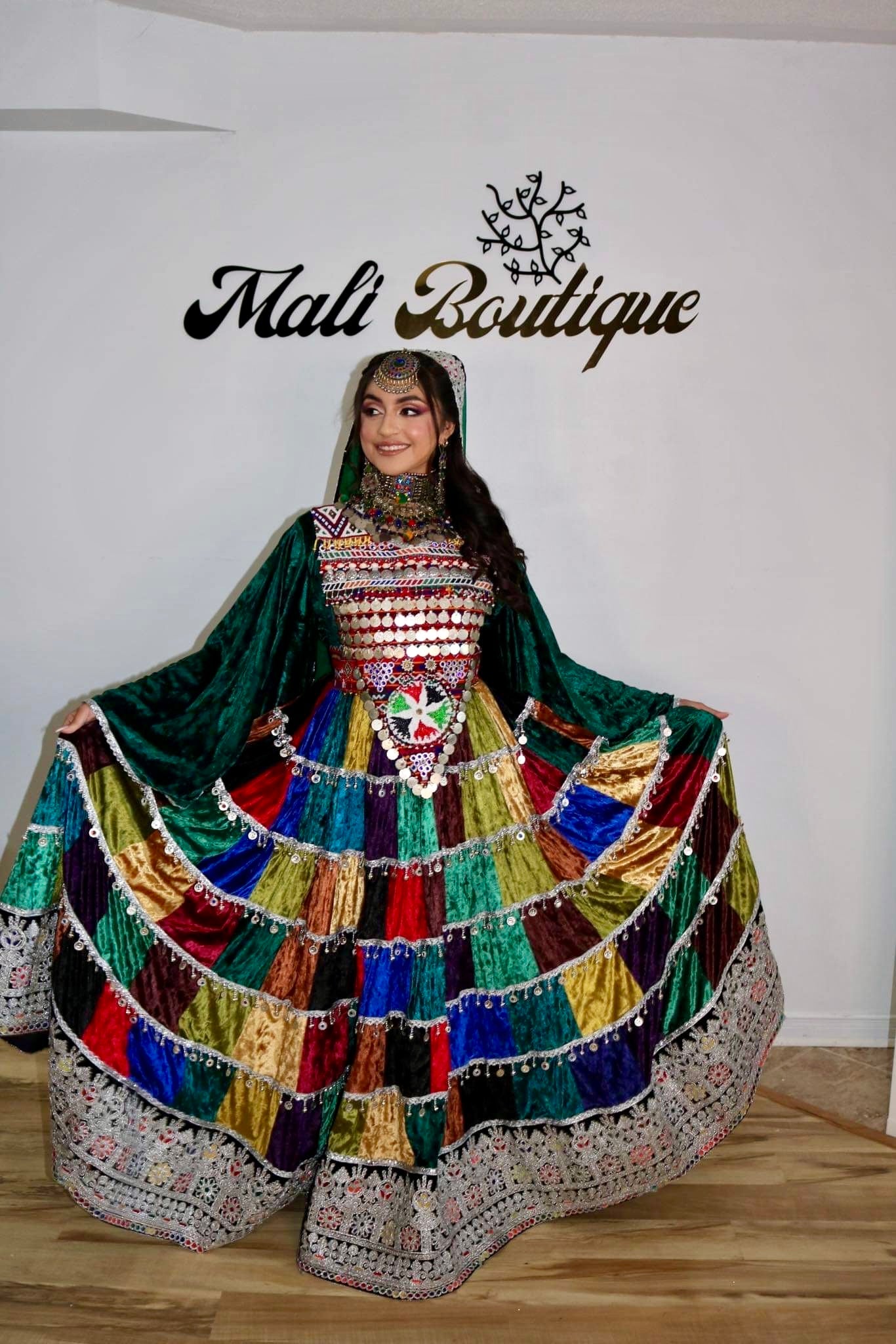 Lina Afghan Kuchi Dress