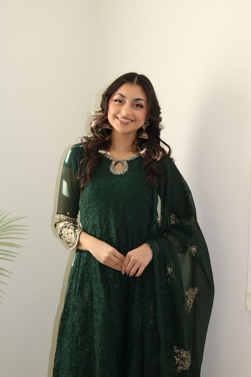 Green Kameez Salwar suit