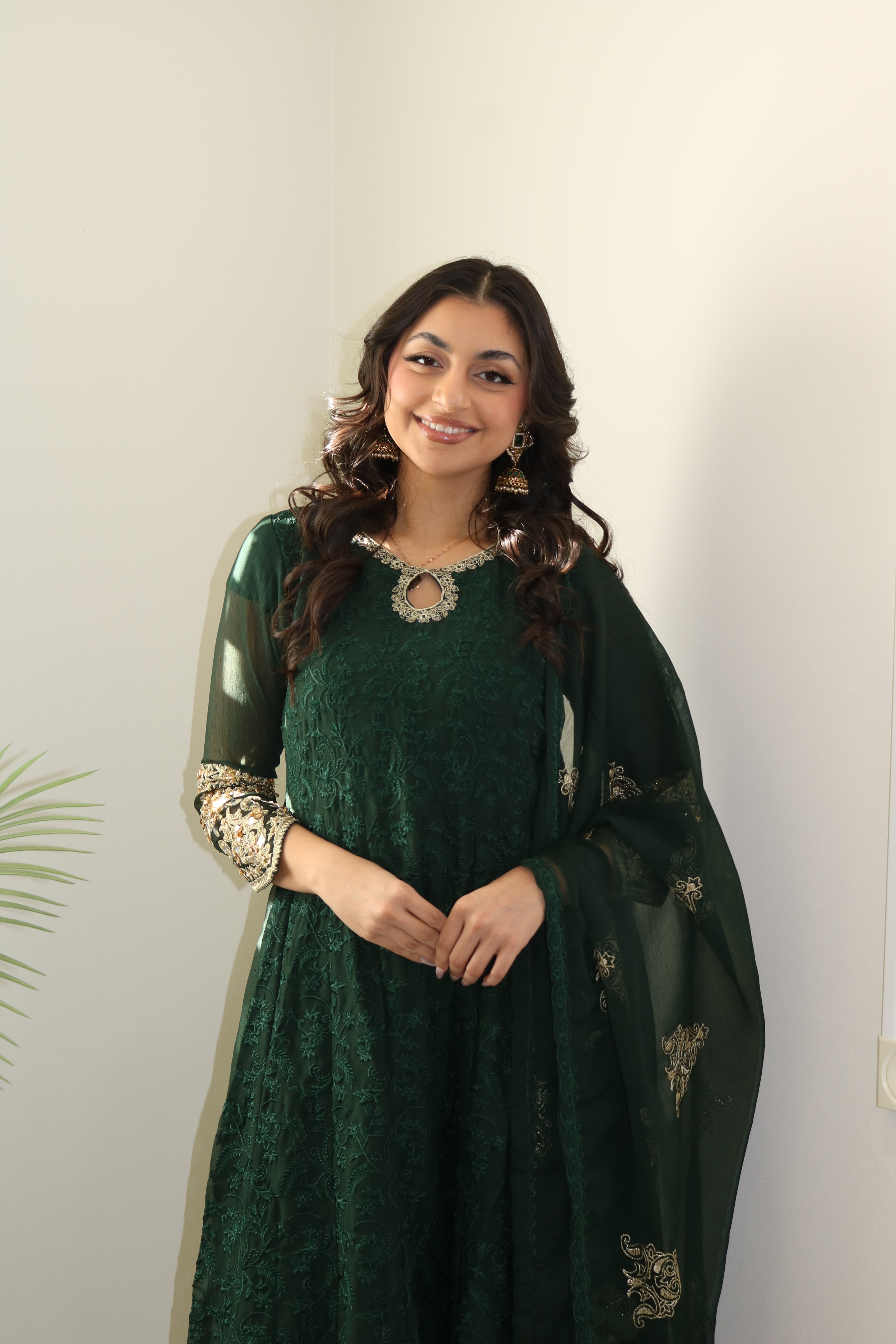 Green Kameez Salwar suit
