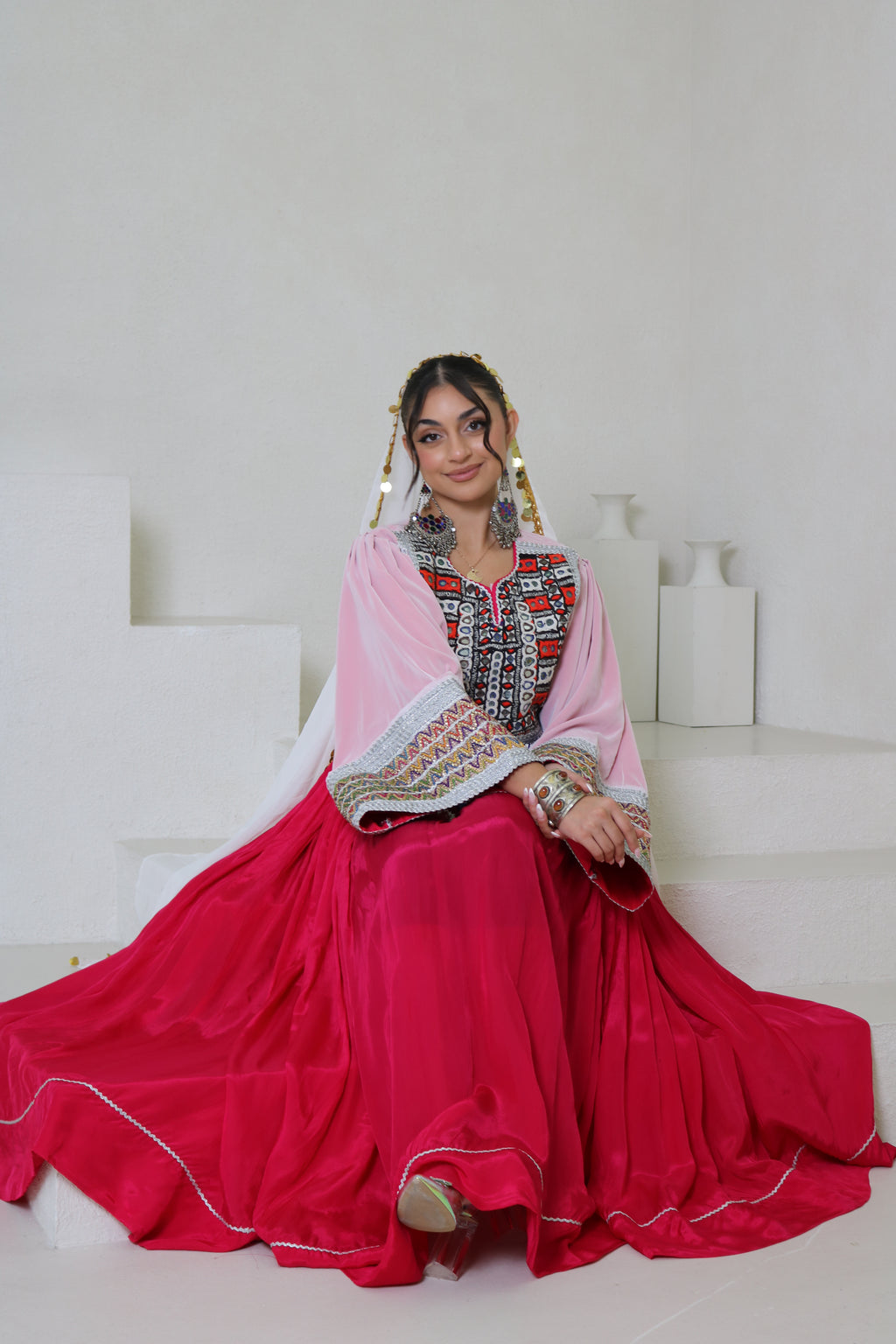 Gulrang Afghan Kuchi Dress
