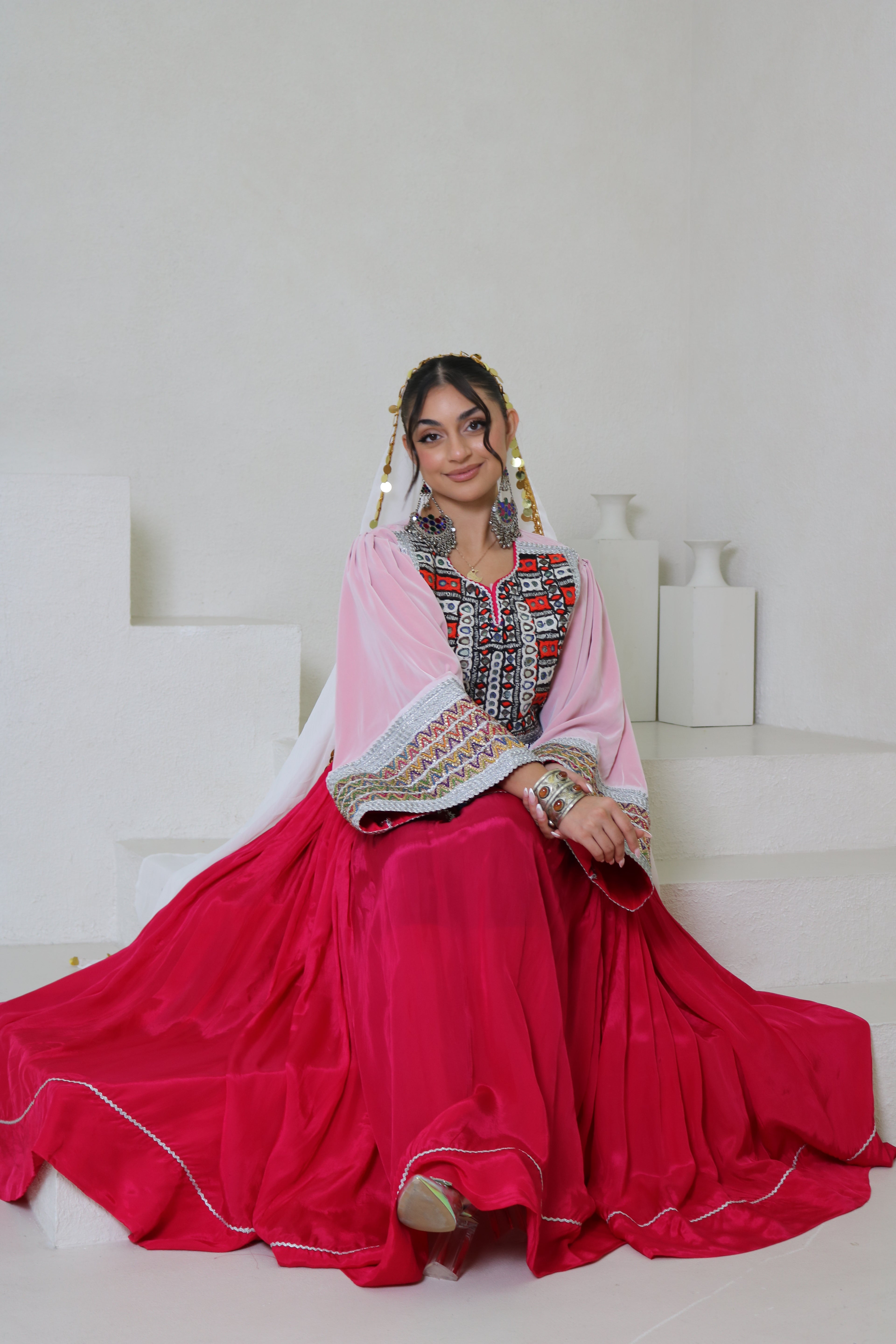 Gulrang Afghan Kuchi Dress