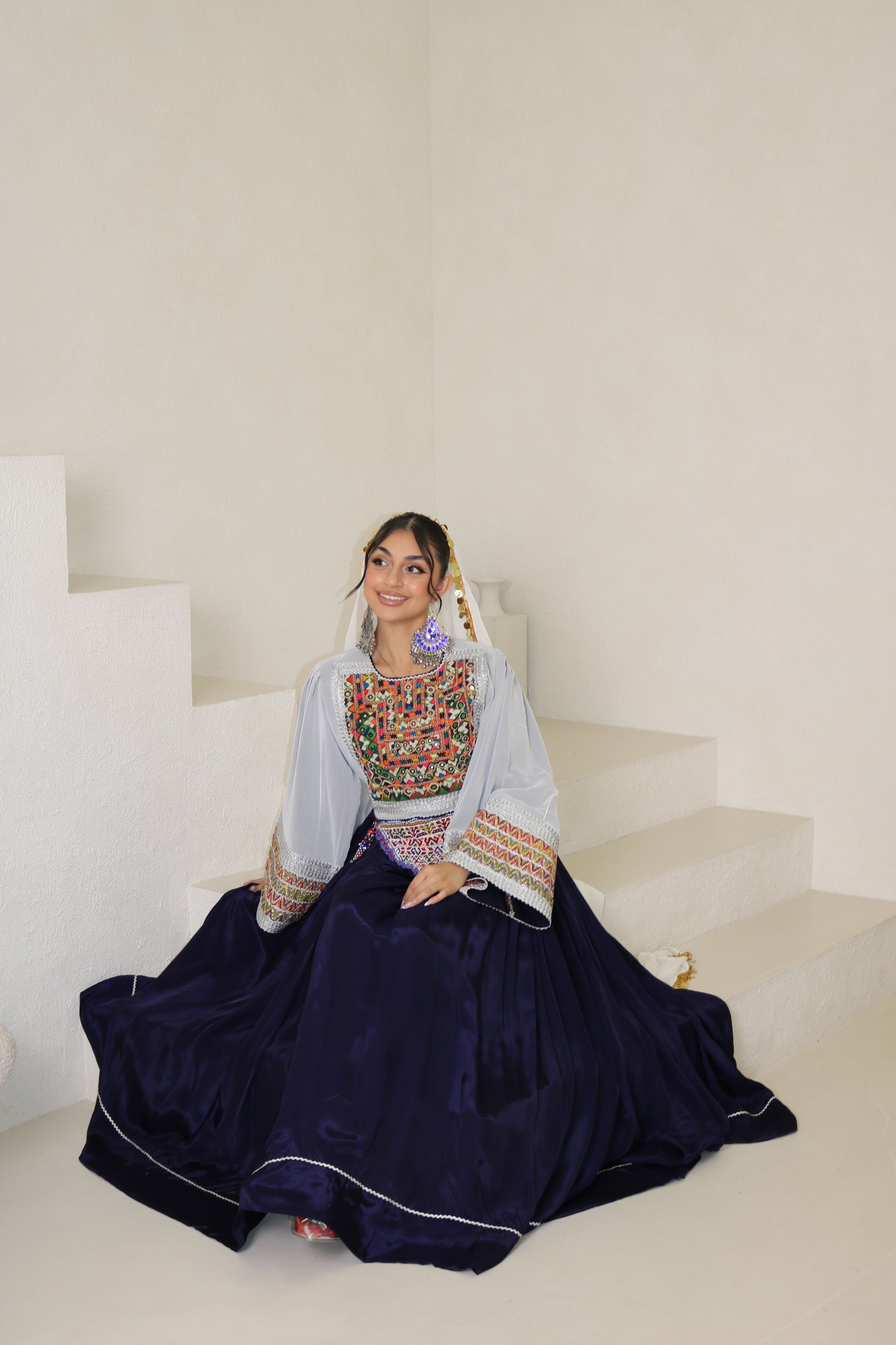 Gulrang Afghan Kuchi Dress