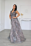 Beaded Evening Dress