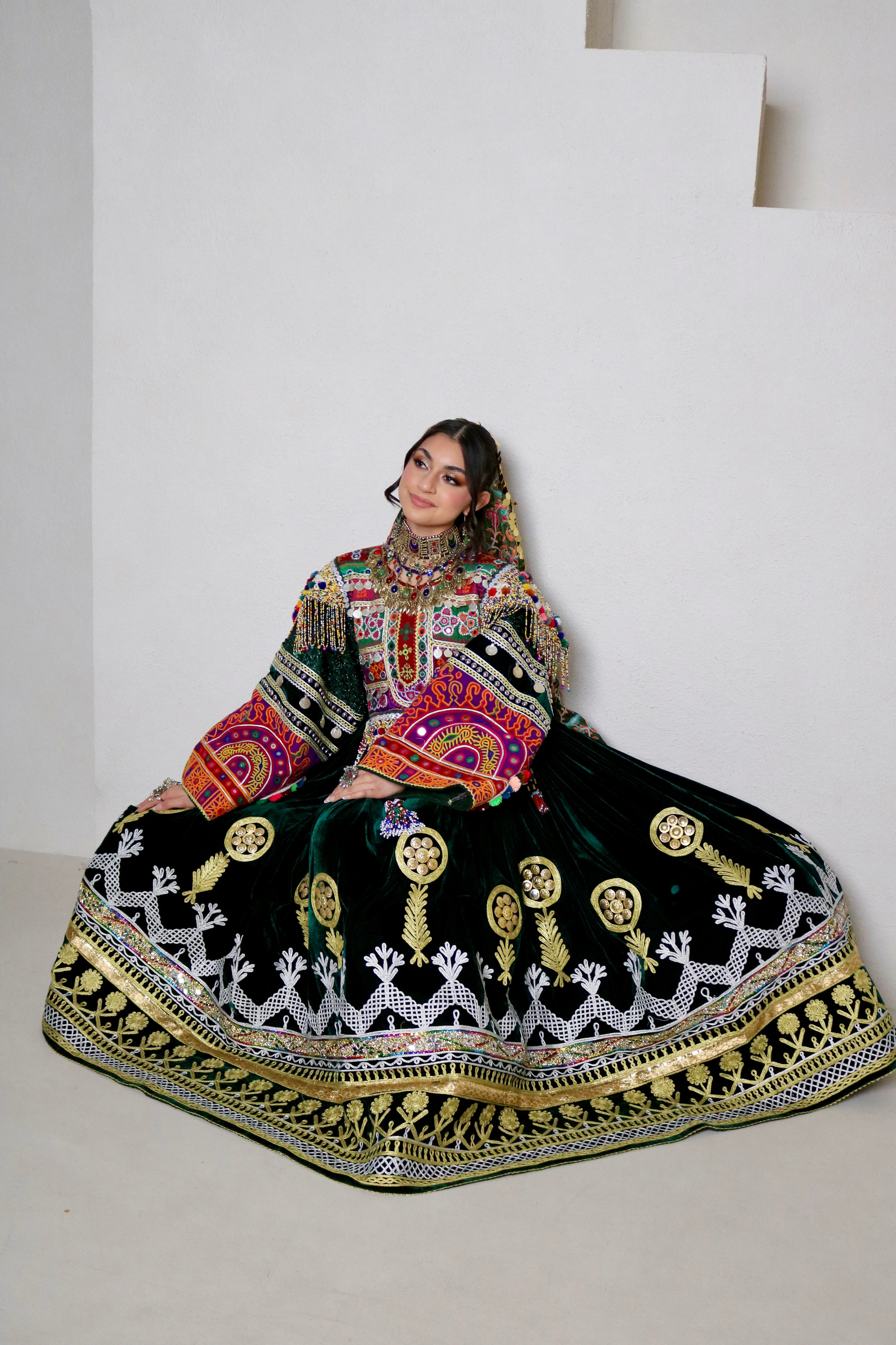 Sofia Afghan Kuchi Dress