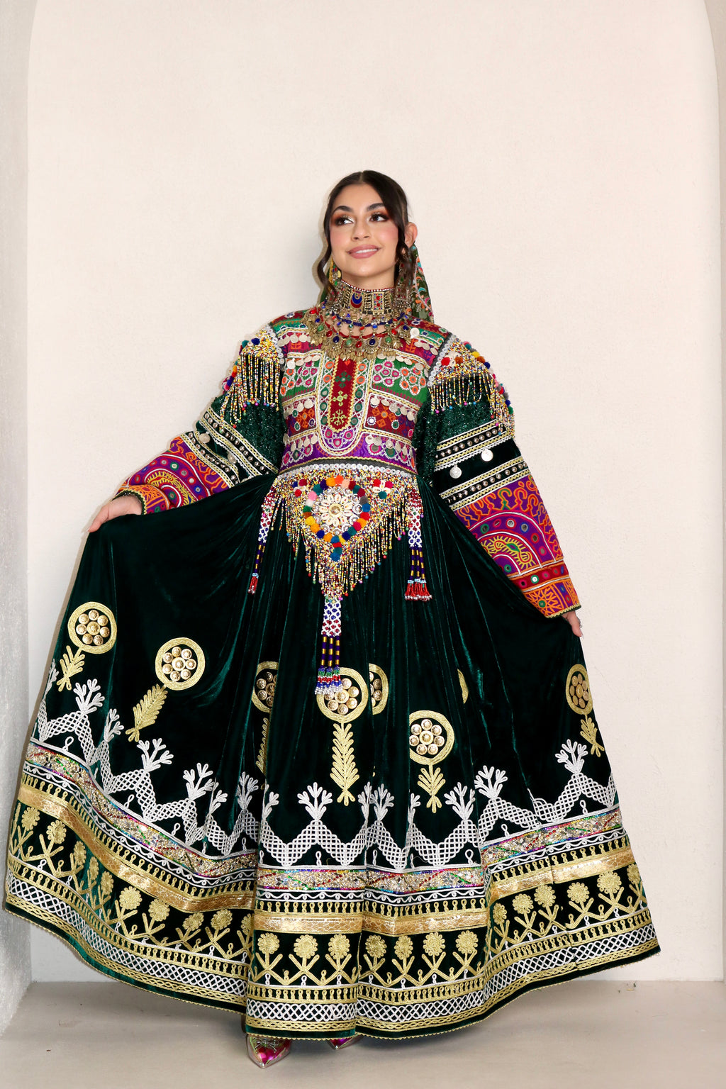 Sofia Afghan Kuchi Dress