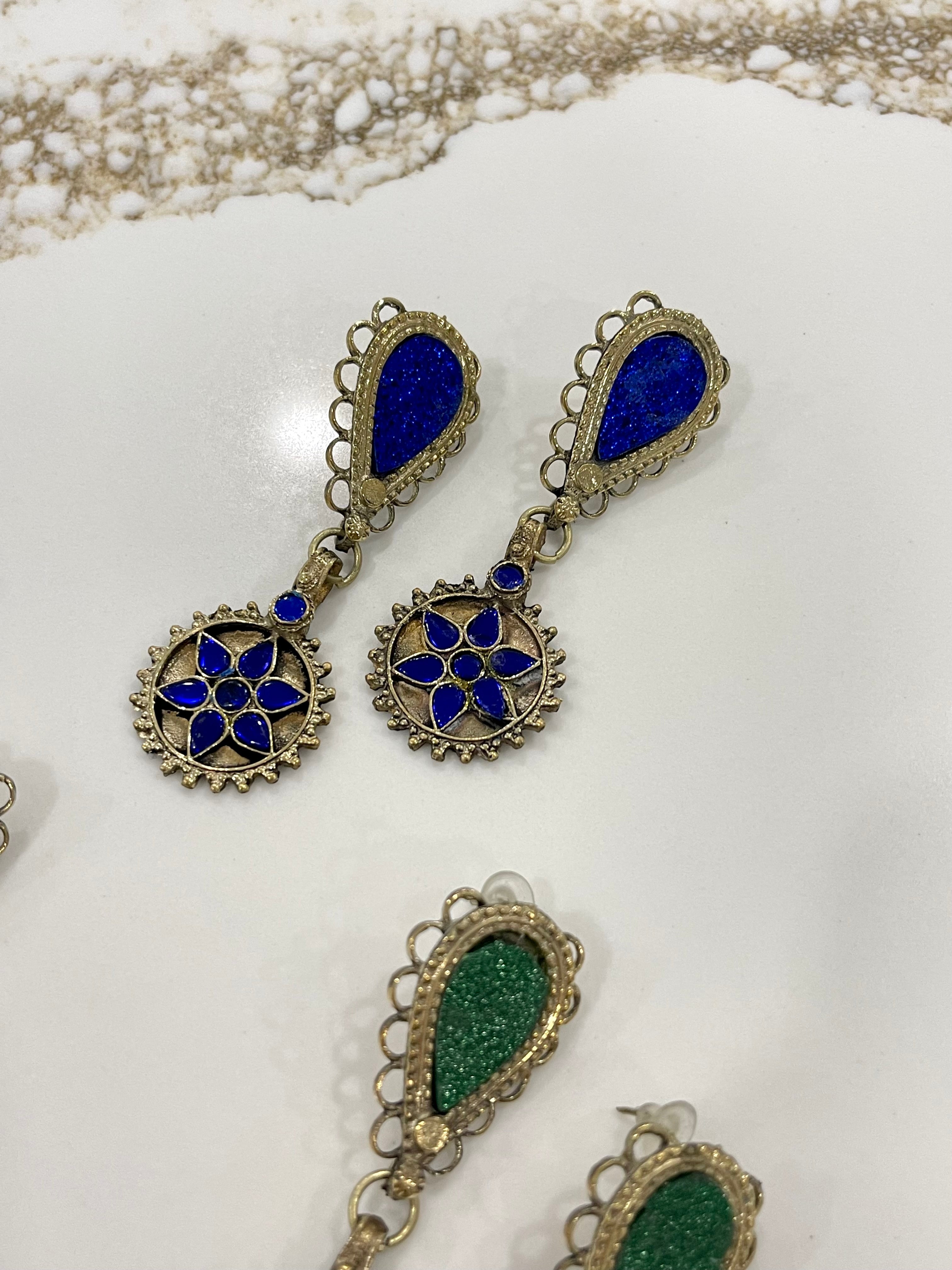 Afghan Antique Earrings 73