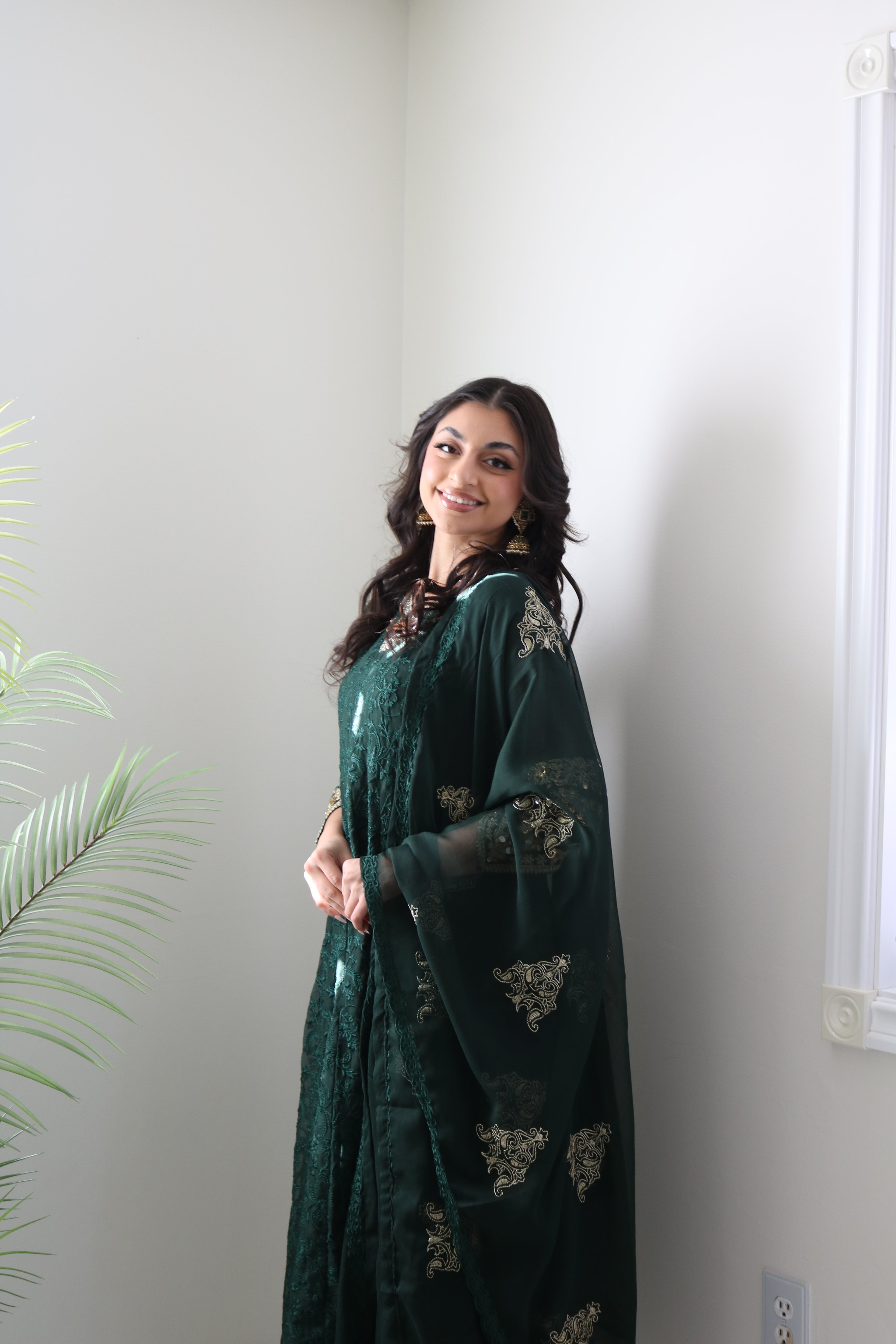 Green Kameez Salwar suit