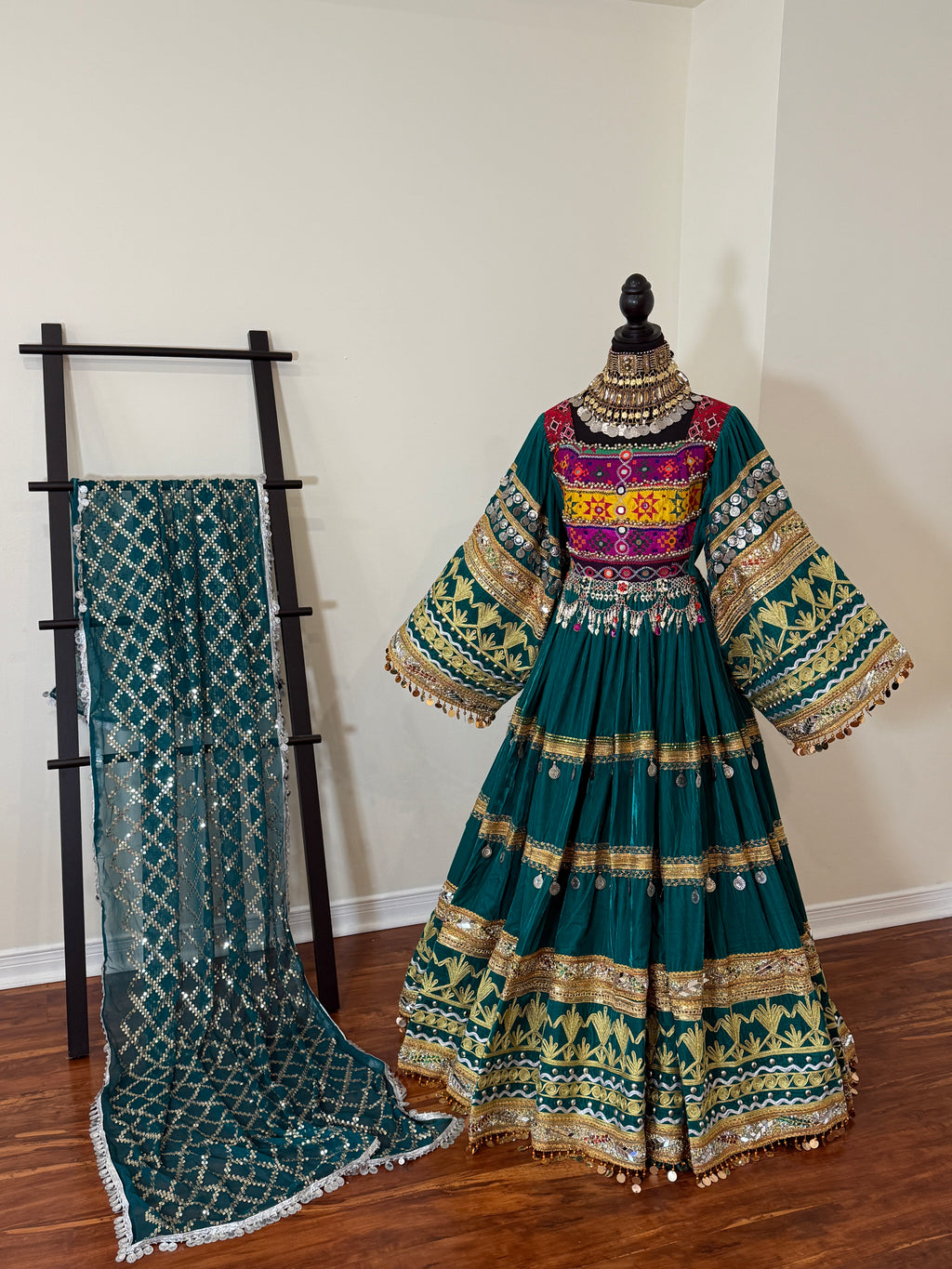 Huda Afghan Kuchi Dress