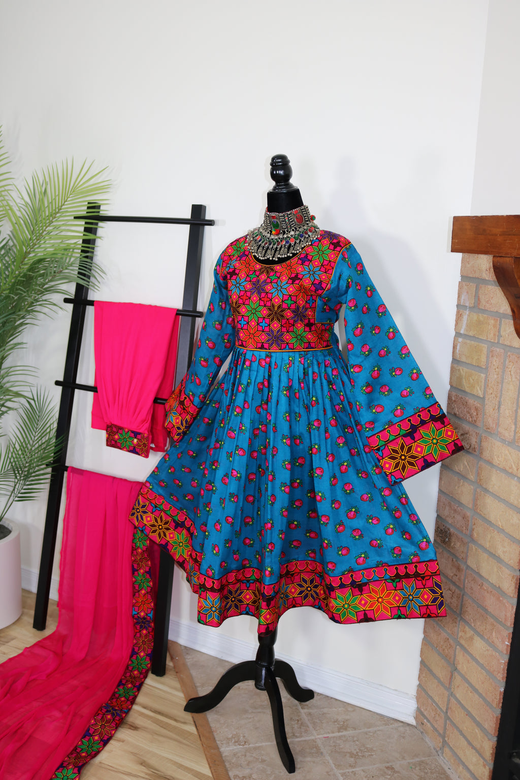 Wafaa Afghan Kuchi Dress 0564