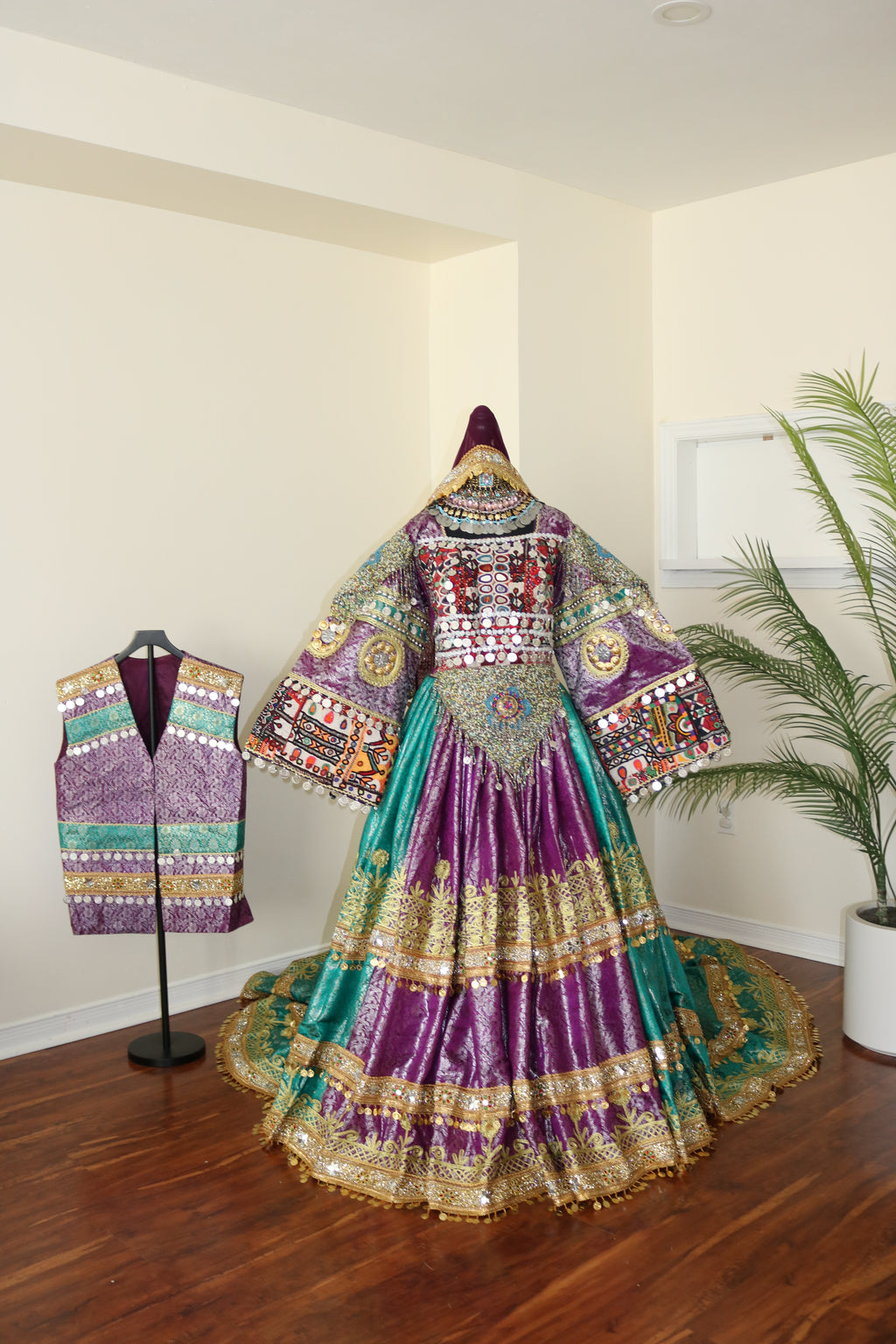 BridalAfghan Kuchi Dress