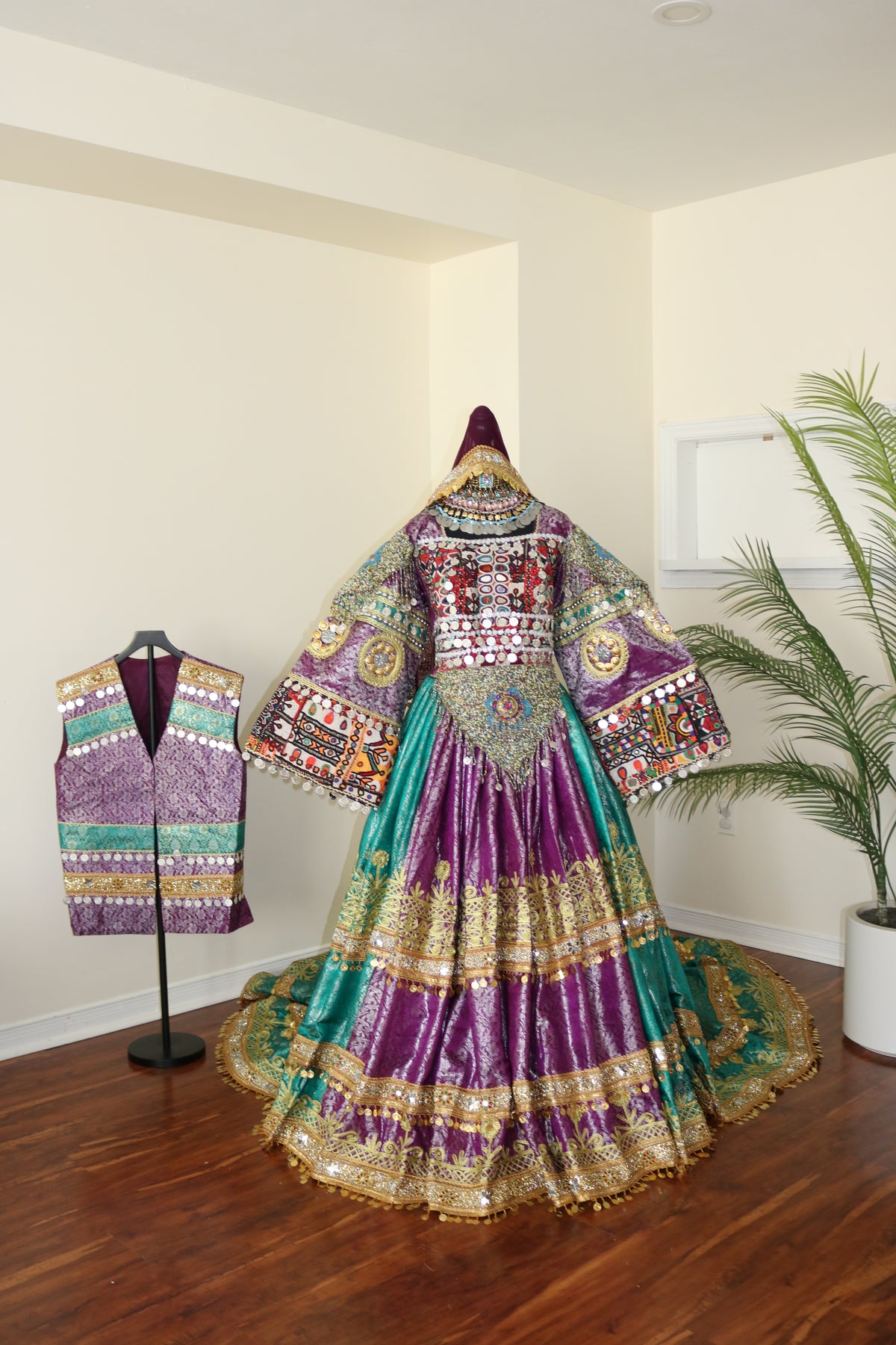 BridalAfghan Kuchi Dress