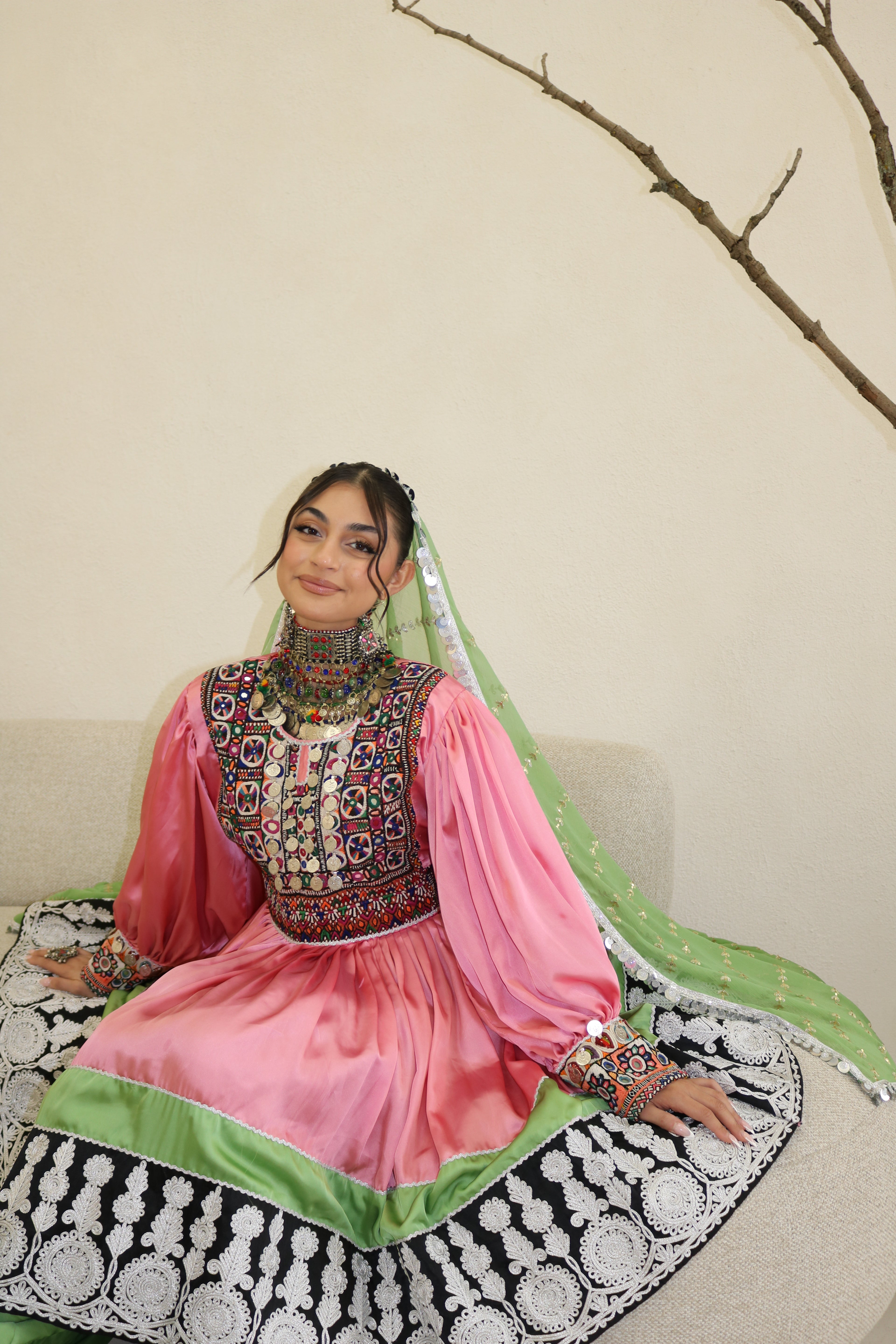 Latifa Afghan Kuchi Dress