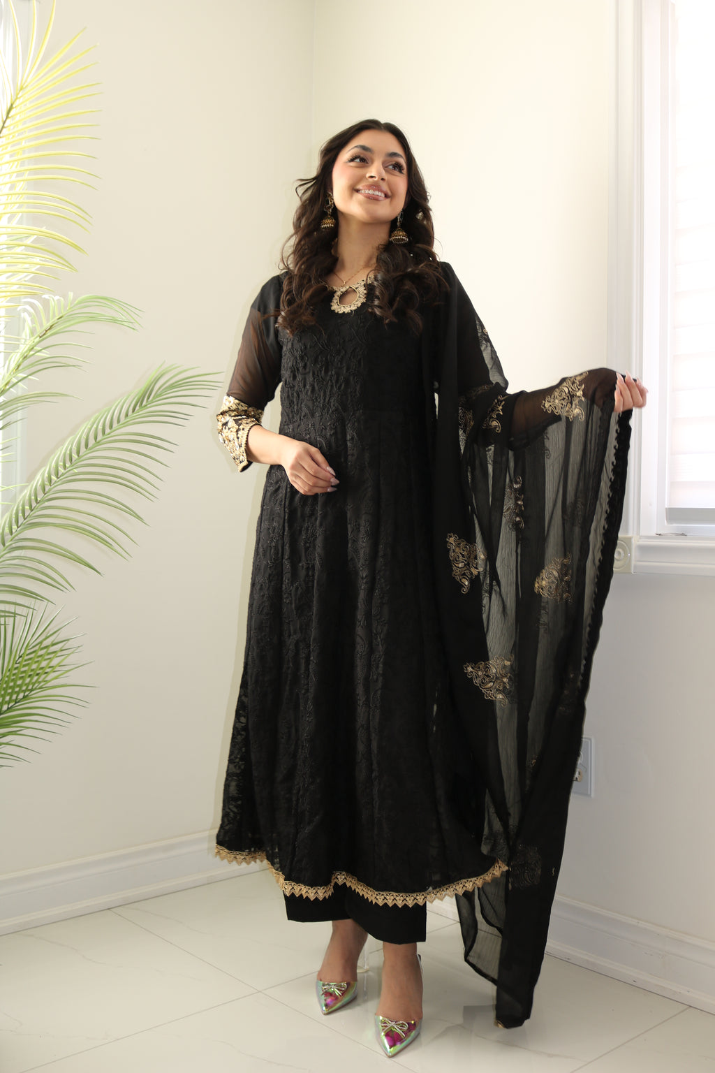 Black Kameez Salwar suit