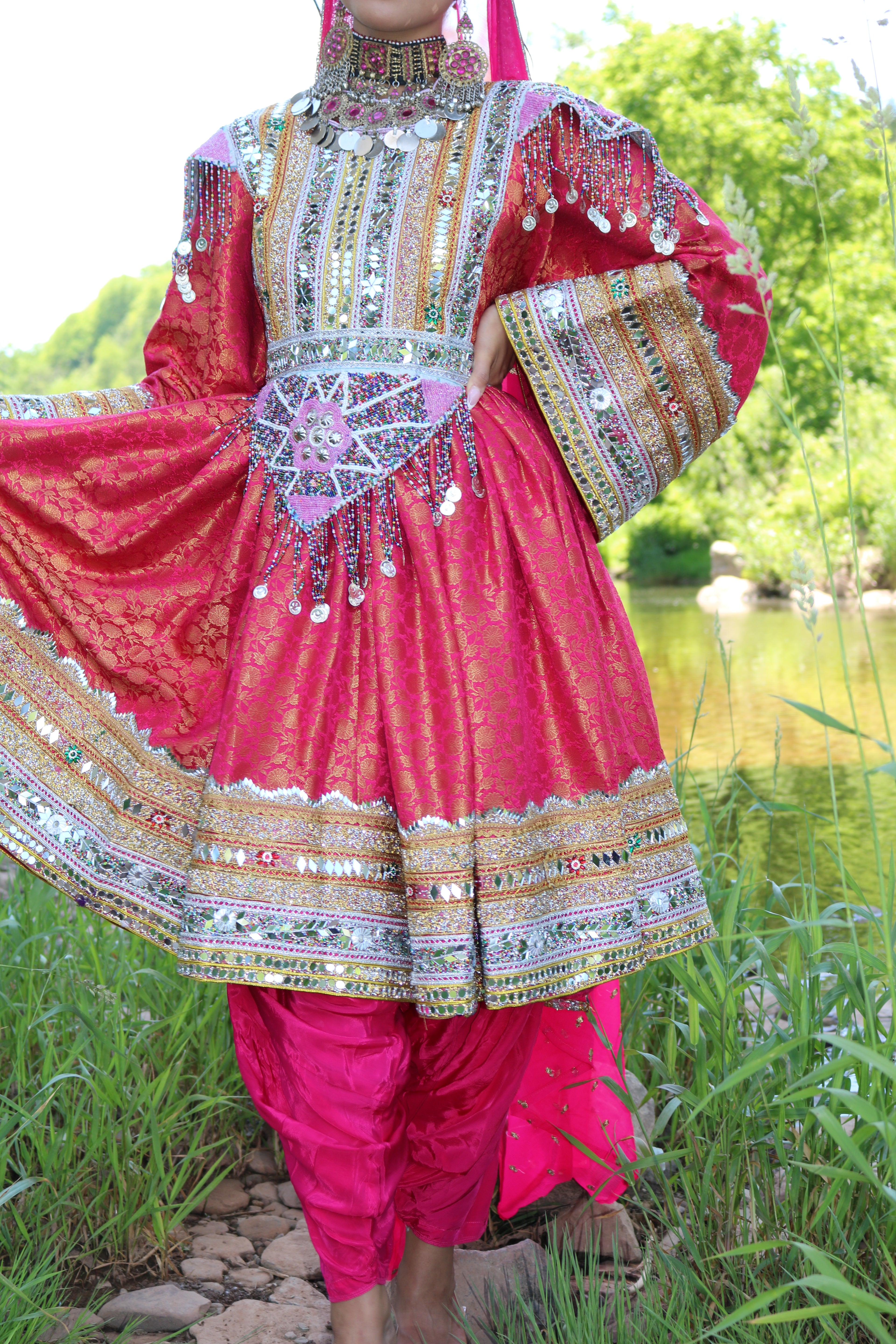 Aliya Afghan Kuchi Dress