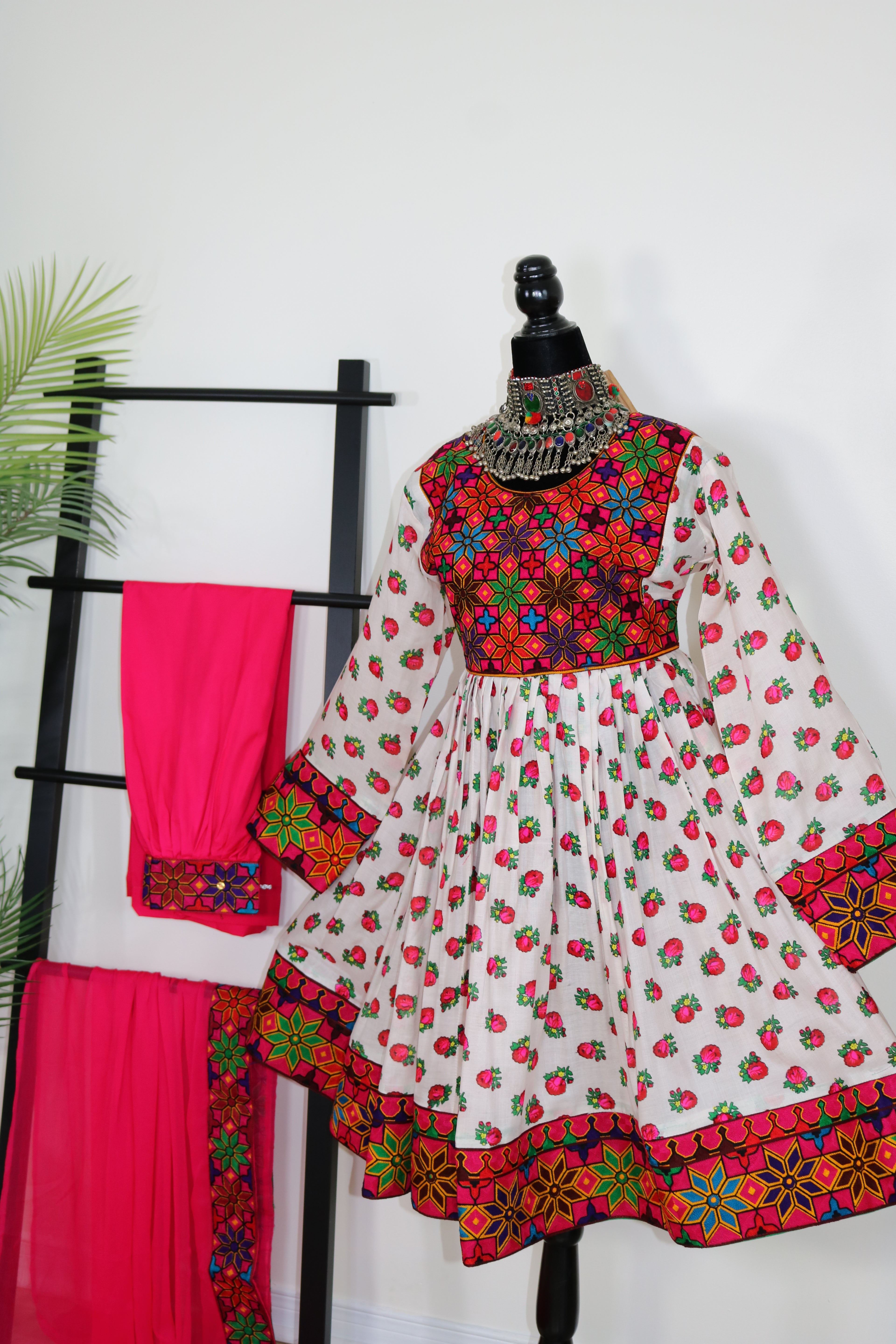 Wafaa Afghan Kuchi Dress 0565