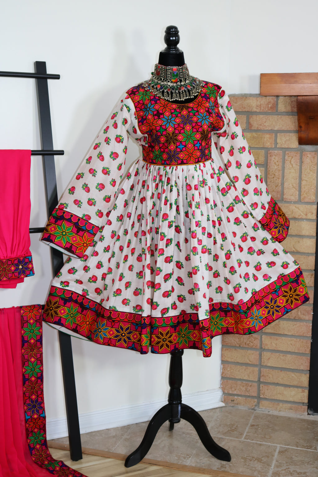 Wafaa Afghan Kuchi Dress 0565