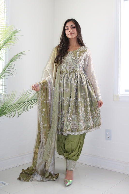 Modern Afghan Dress