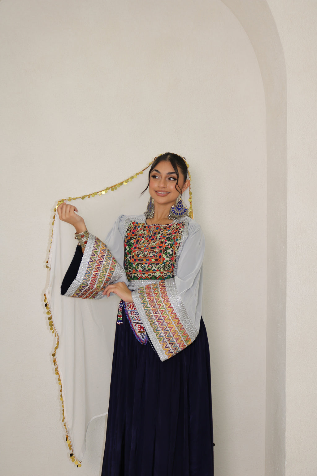 Gulrang Afghan Kuchi Dress