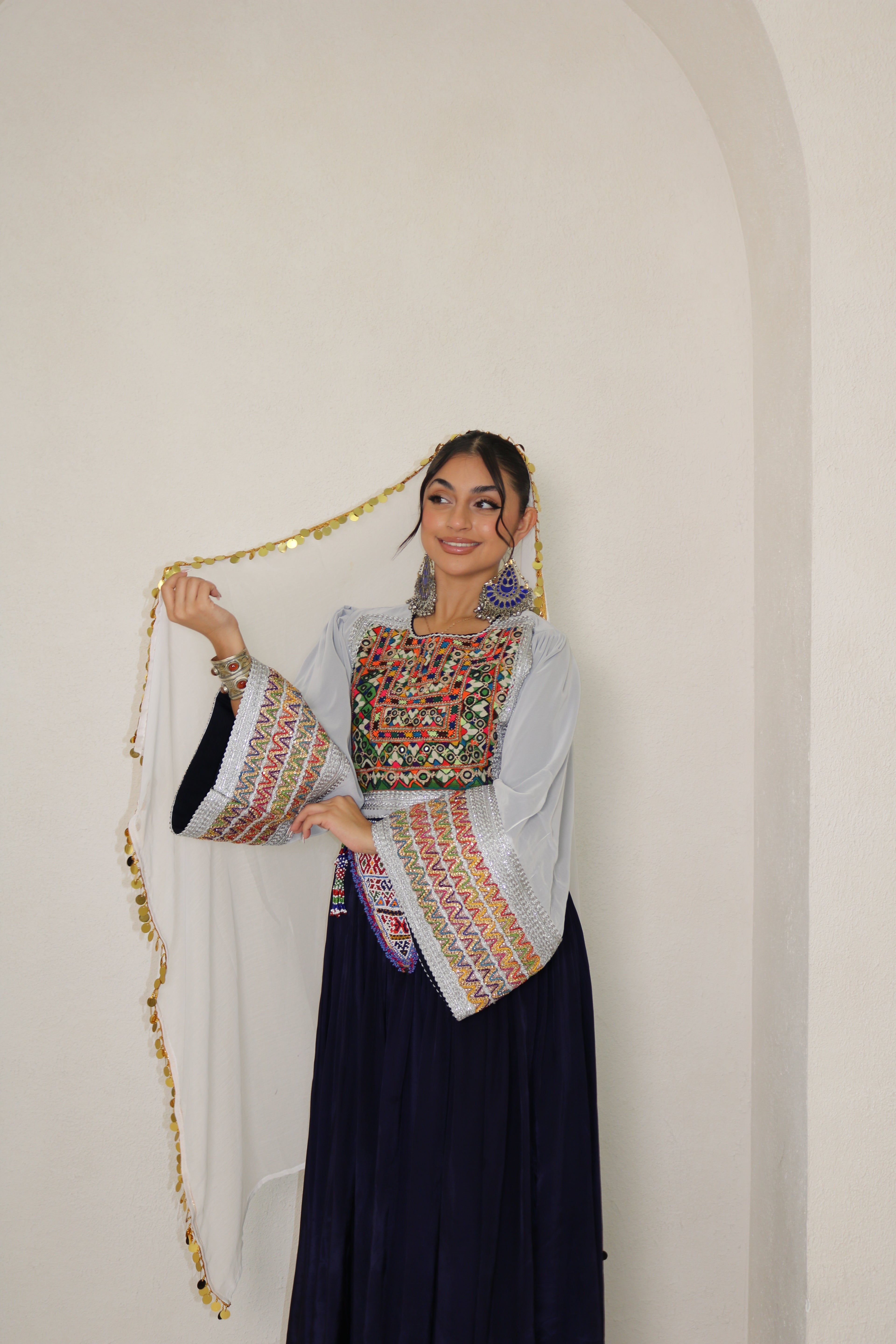 Gulrang Afghan Kuchi Dress