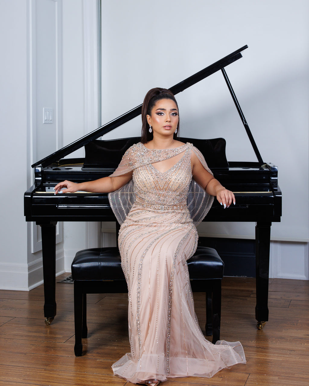 Beaded Evening Dress