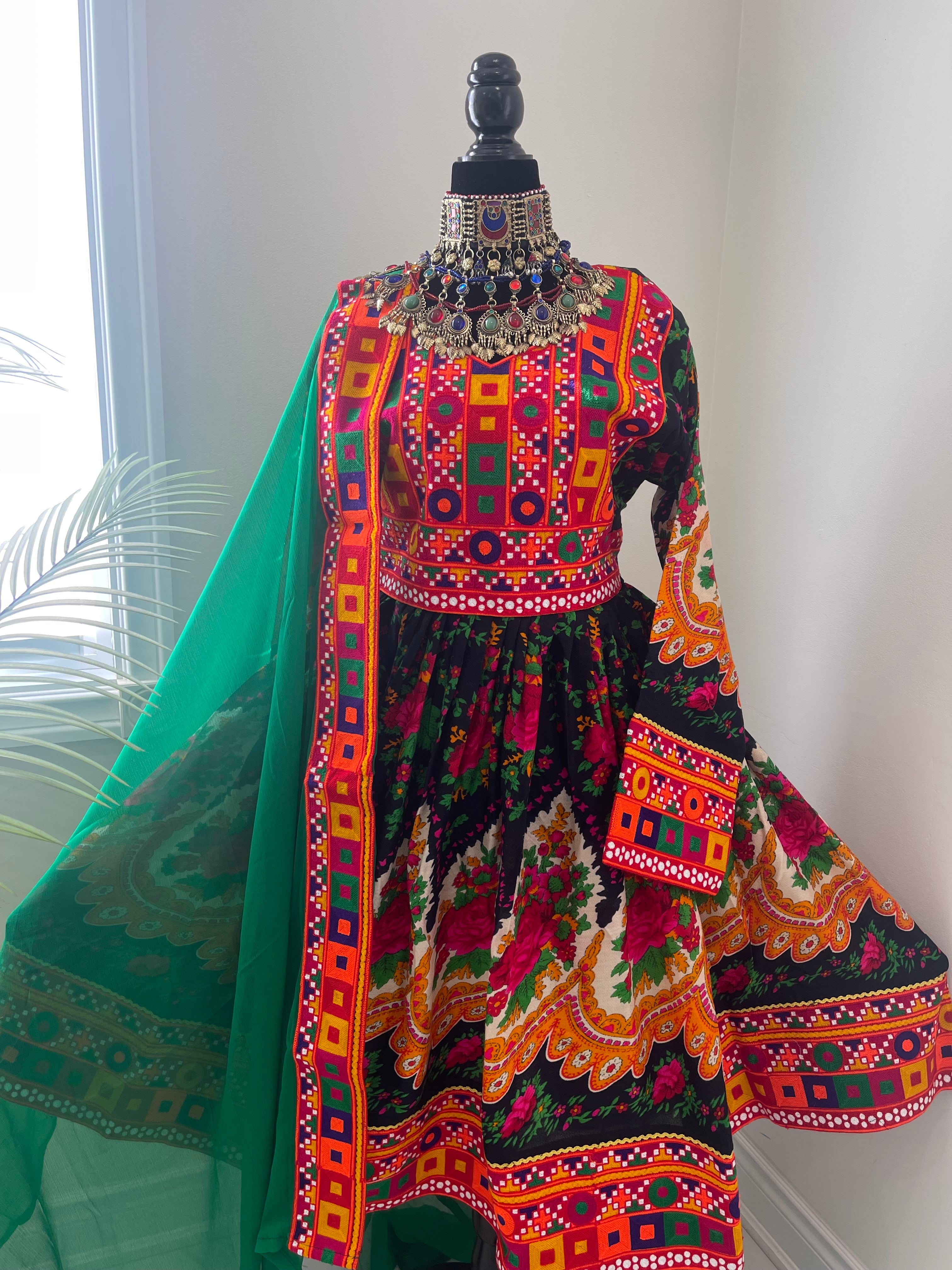 Wafaa Afghan Kuchi Dress 0513