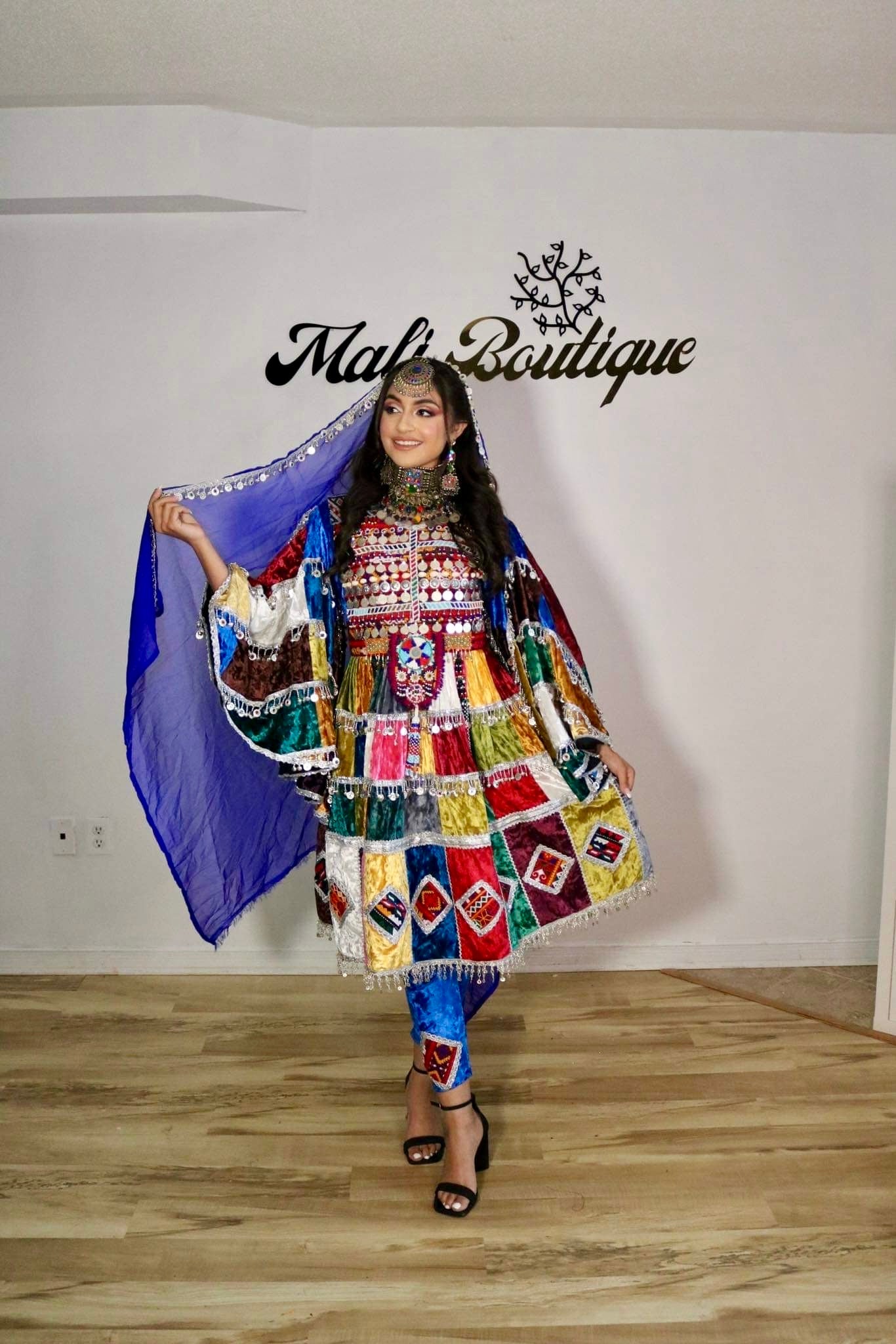 Jasmine Afghan Kuchi Dress