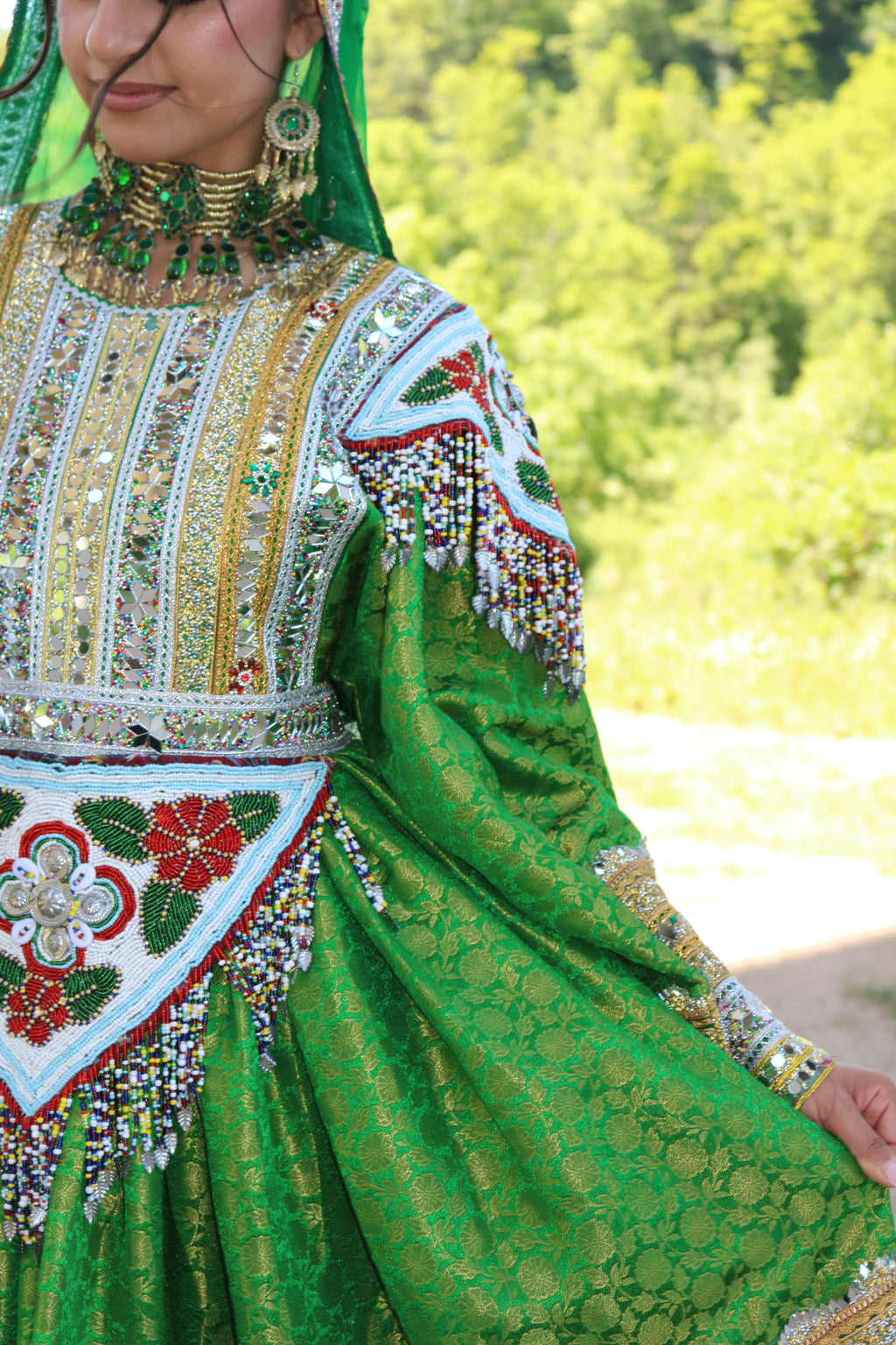 Aliya Afghan Kuchi Dress