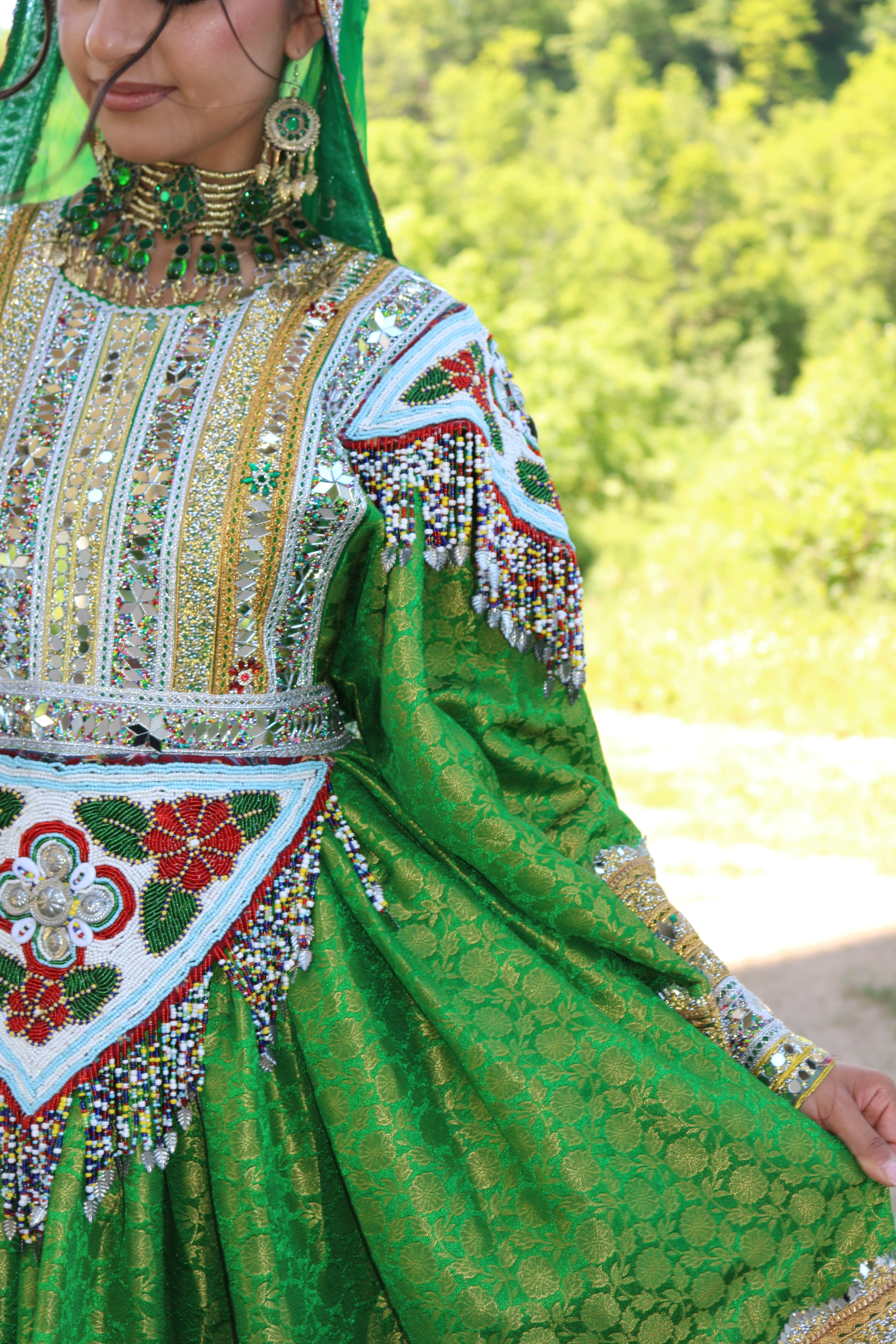 Aliya Afghan Kuchi Dress