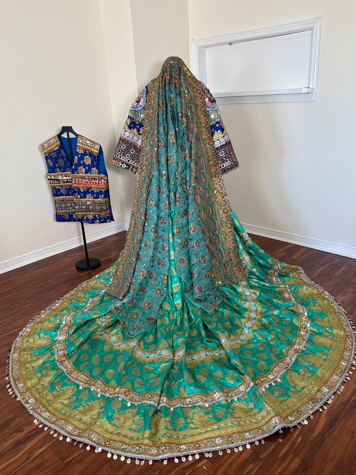 BridalAfghan Kuchi Dress