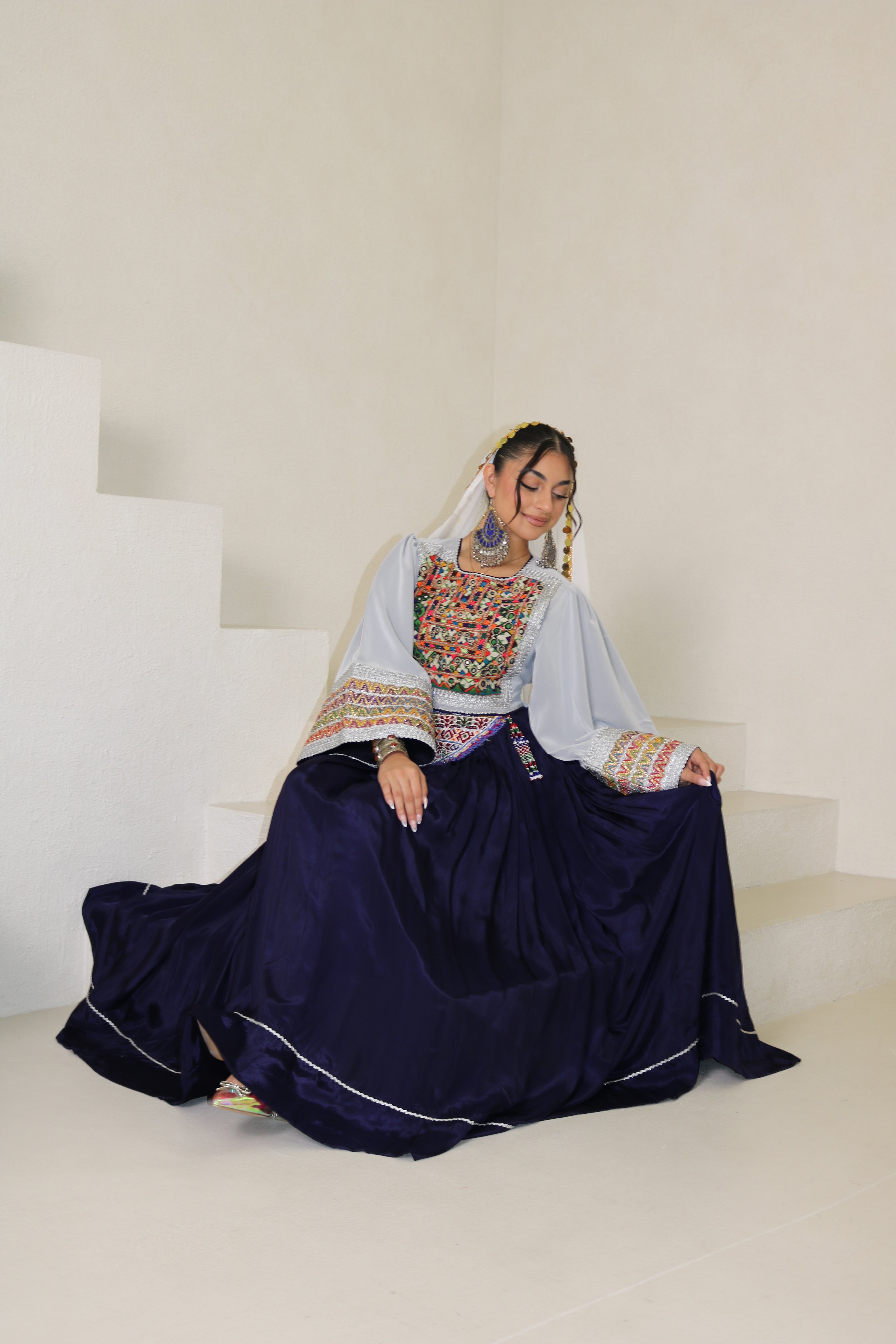 Gulrang Afghan Kuchi Dress